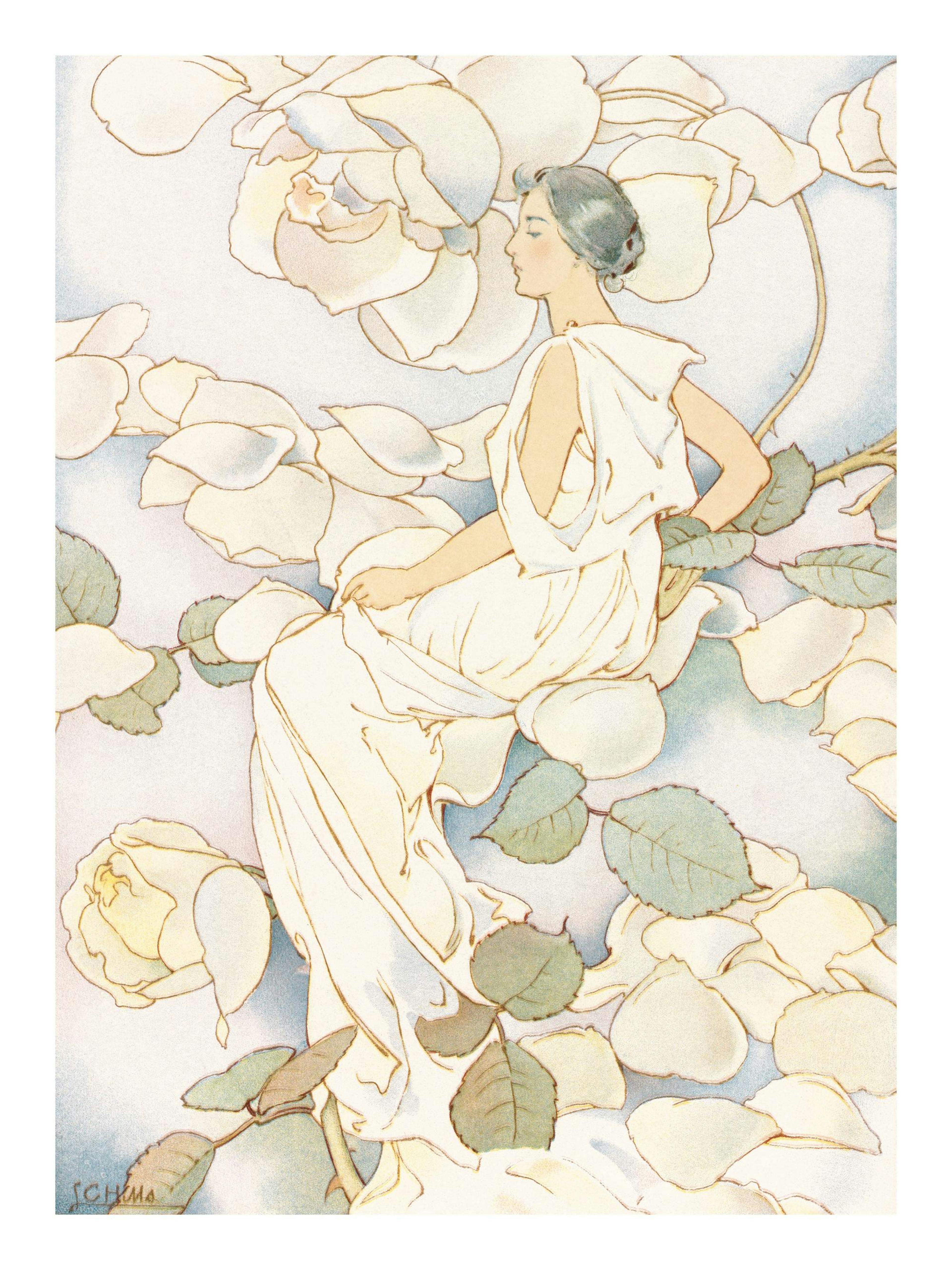 Laura Coombs Hills - Flower Fairy Print