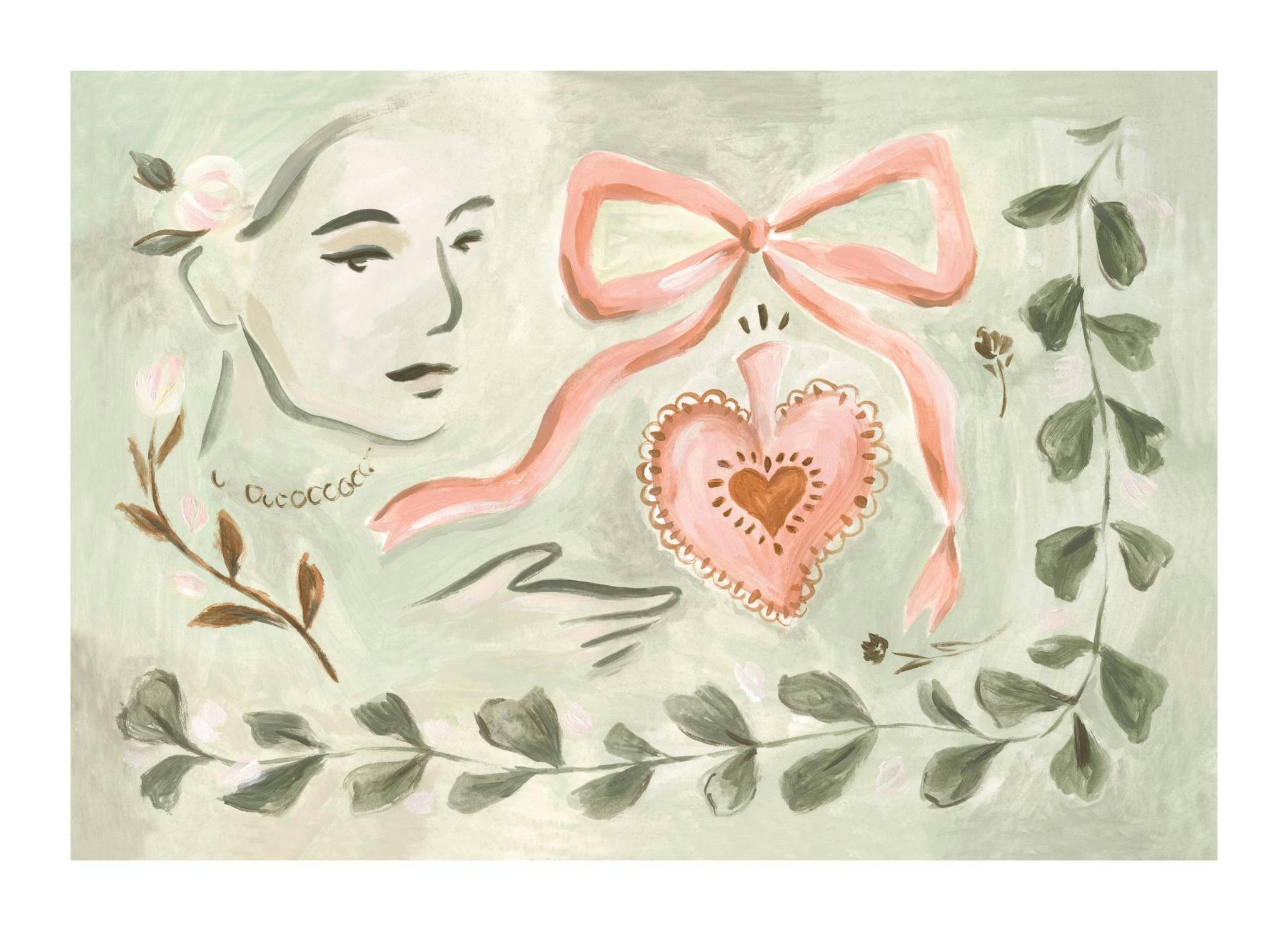 Romantic Charm Plakat (50x70 cm) - Plakater > Kunstplakater > Malerier