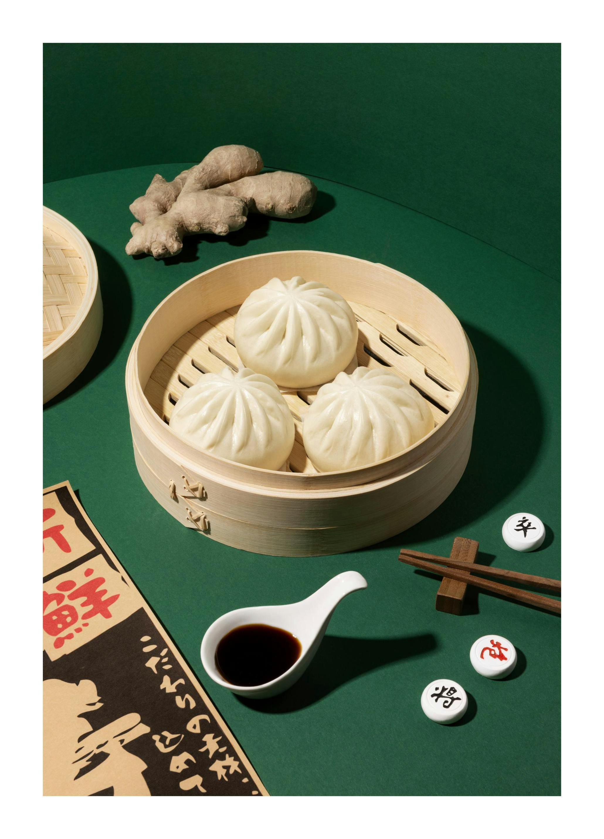 Prints - Steamed Bun Print (30x40 cm) - Kitchen wall art