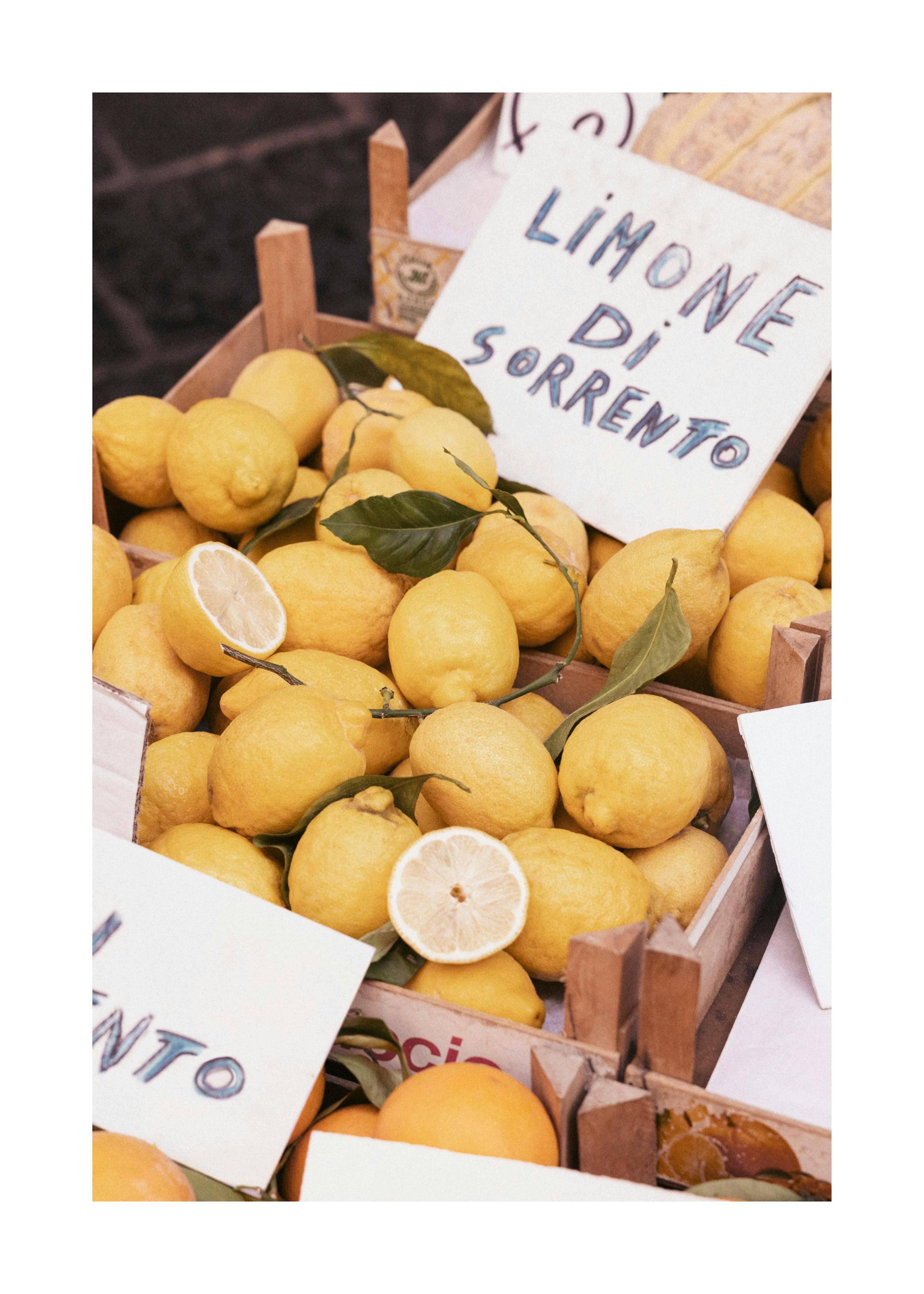 Sorrento Lemons Print 0