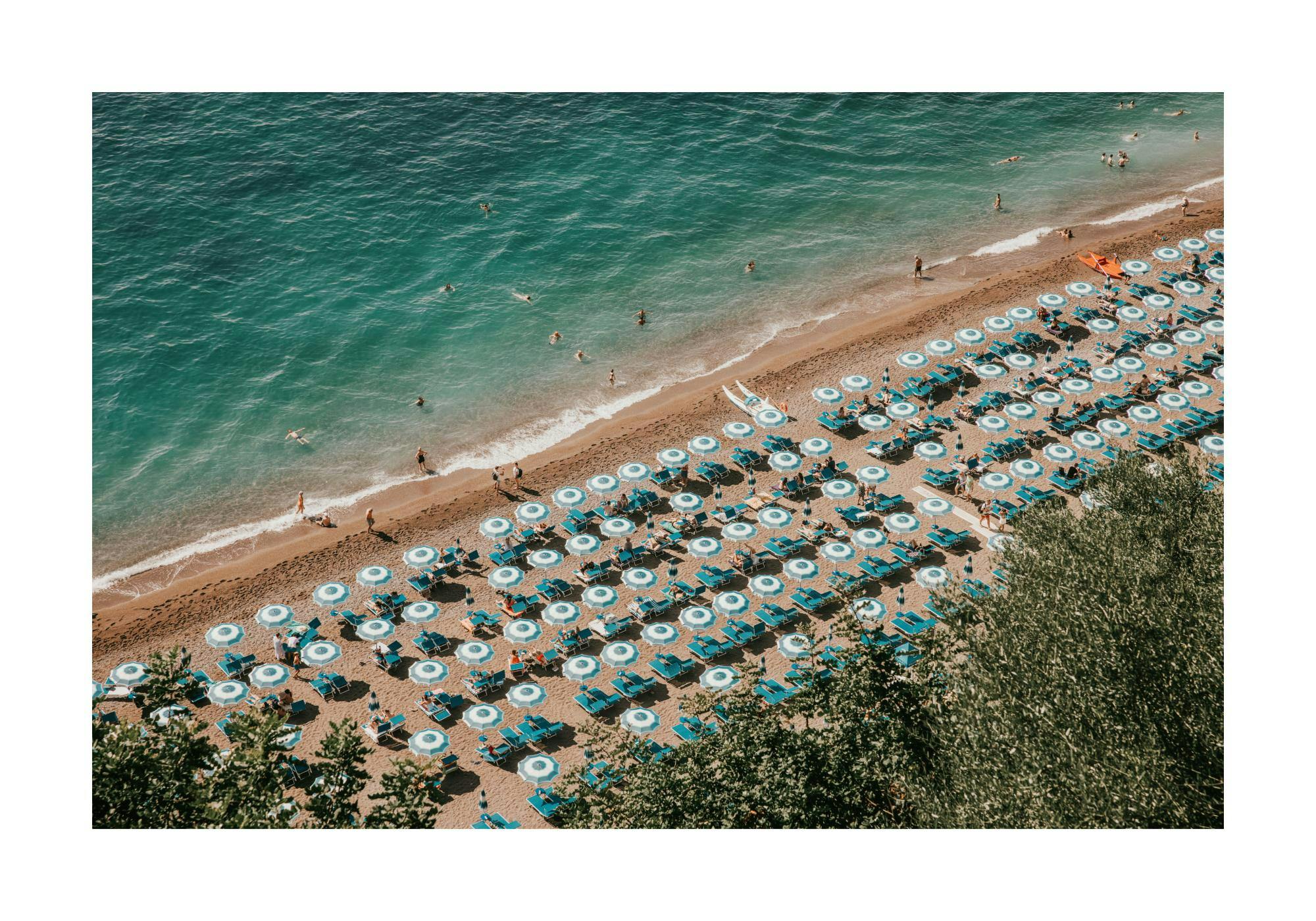 Positano Beach Front Poster 0