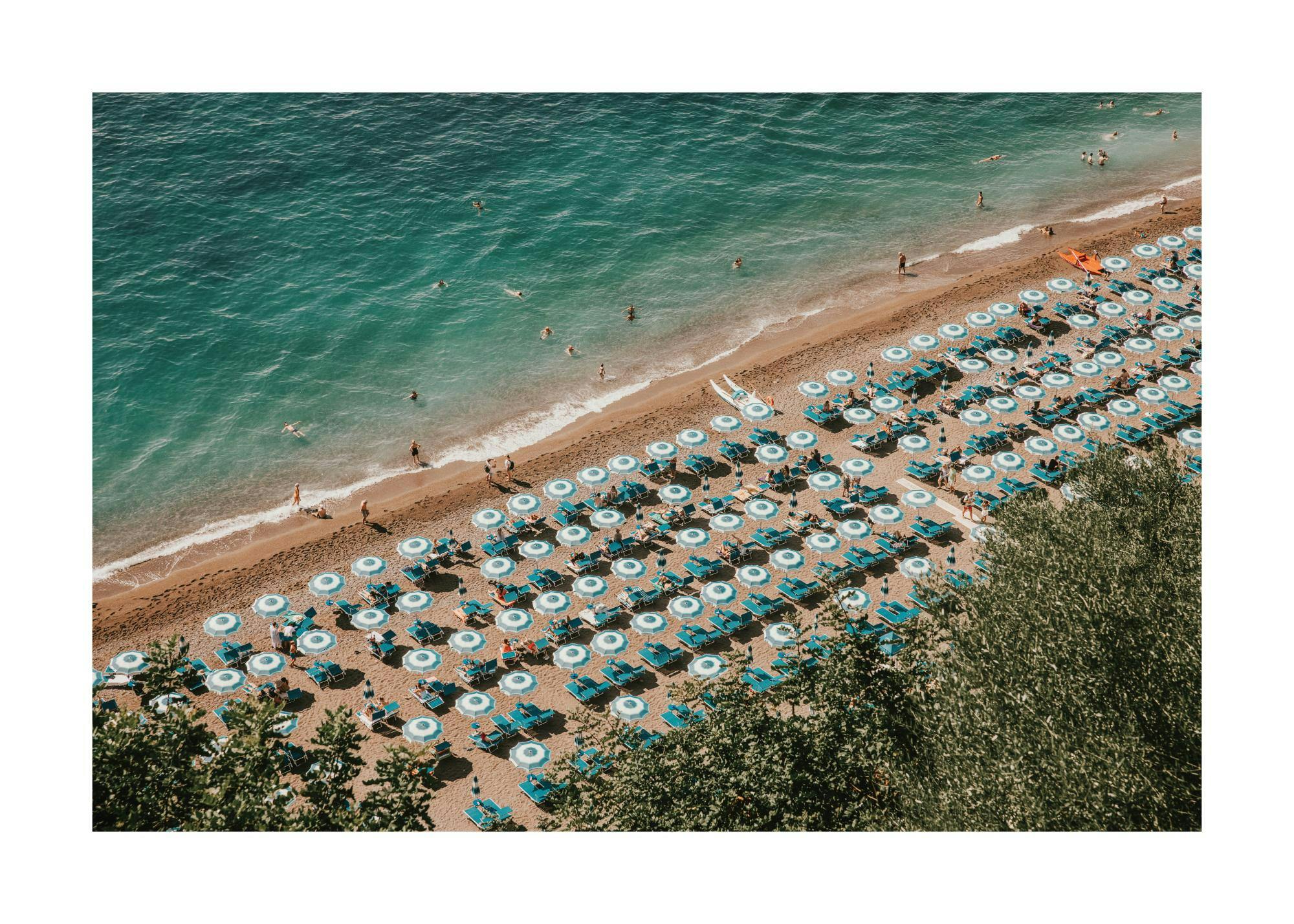 Positano Beach Front Print 0
