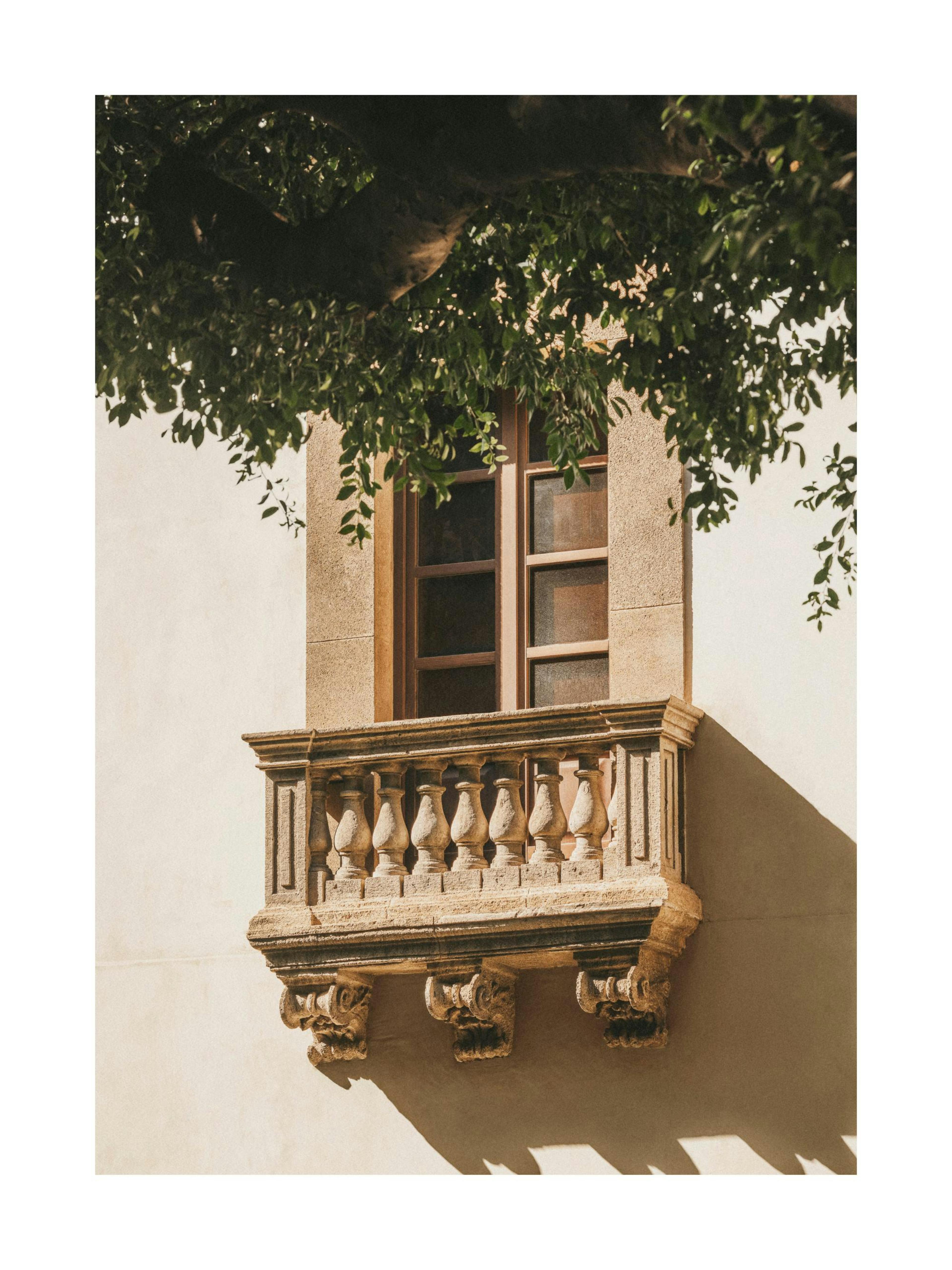 Italian Balcony Print