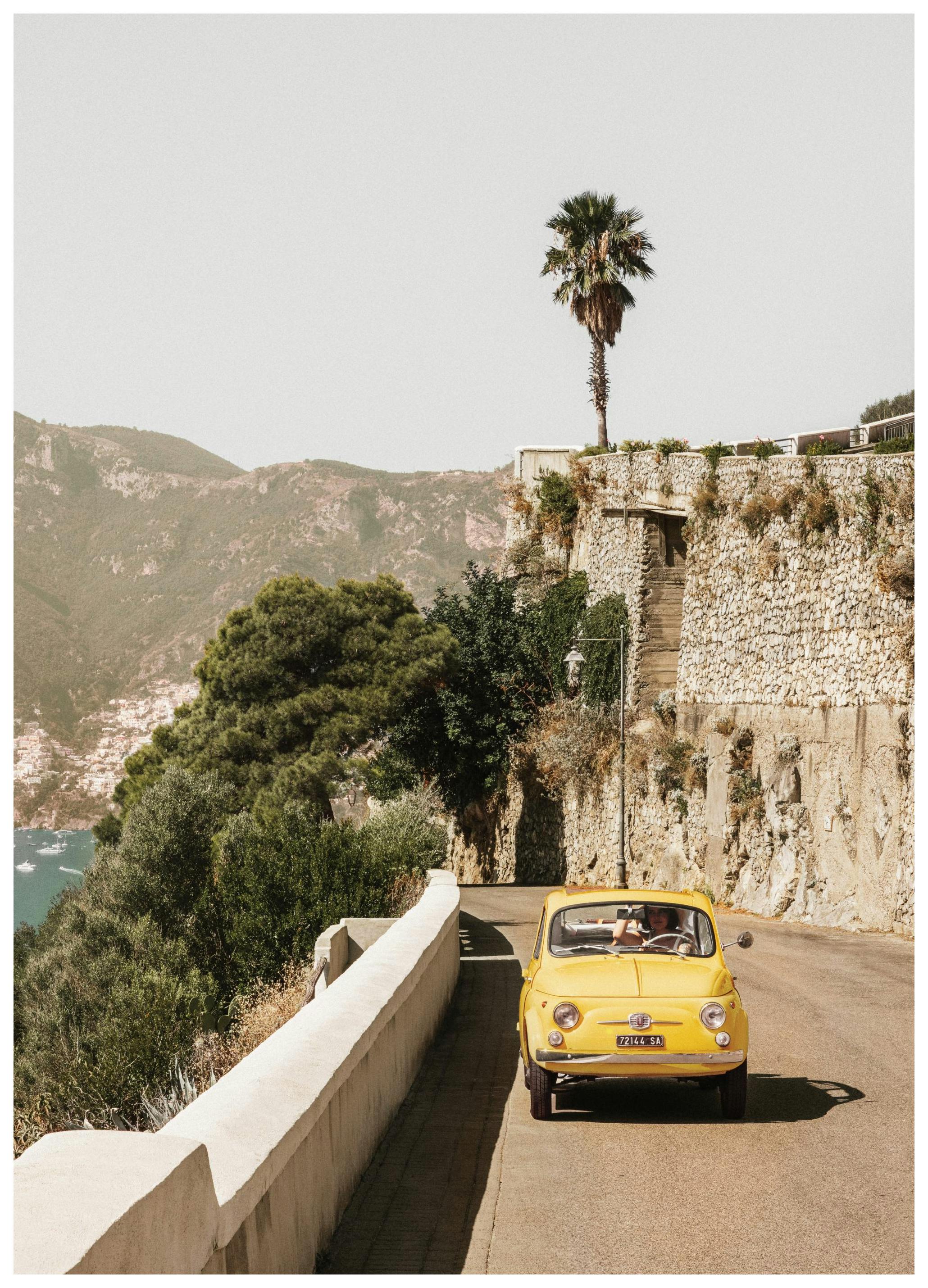 Amalfi Drive Affiche (50x70 cm) - Amalfi Lifestyle