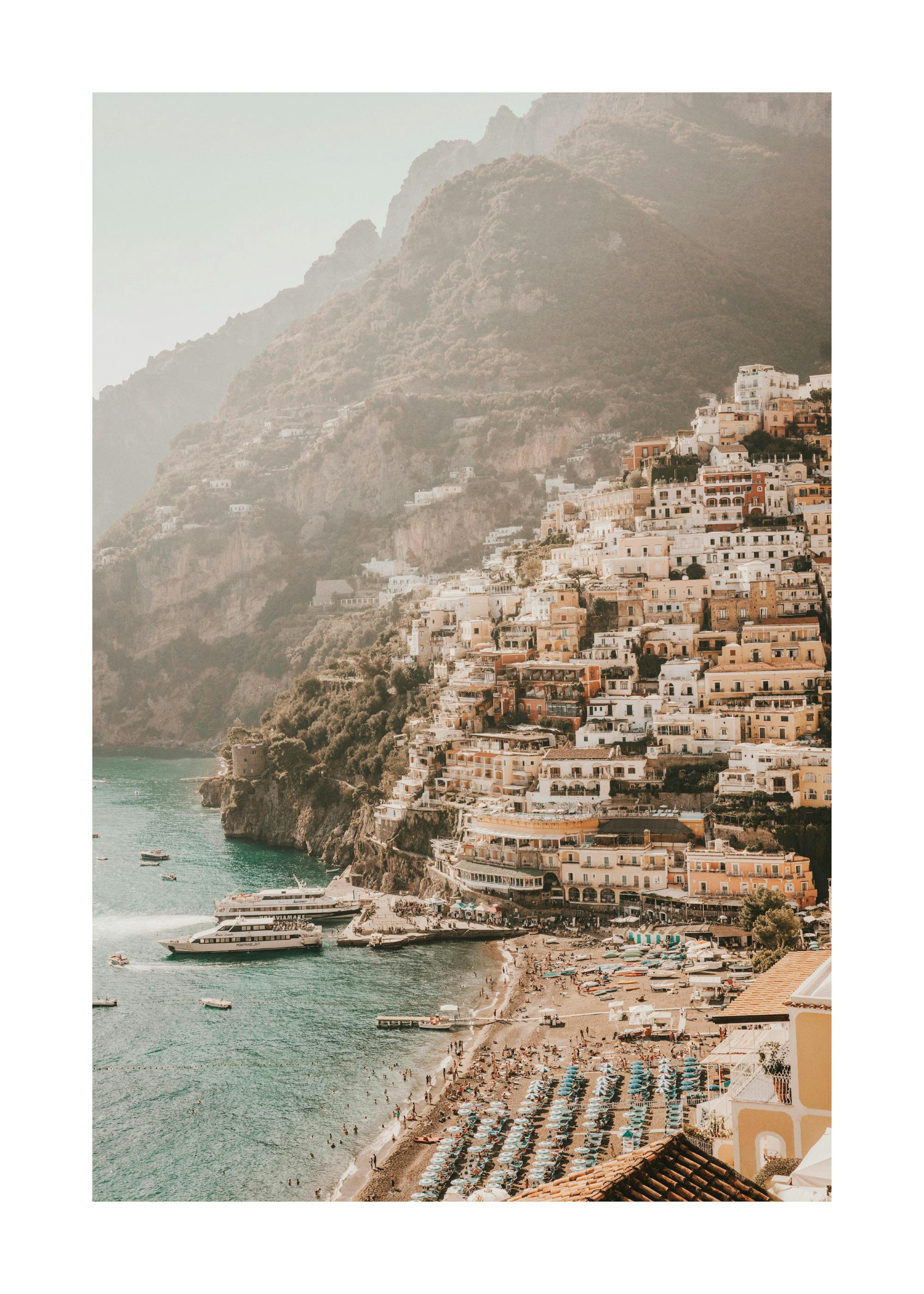 Positano Postcard Print 0
