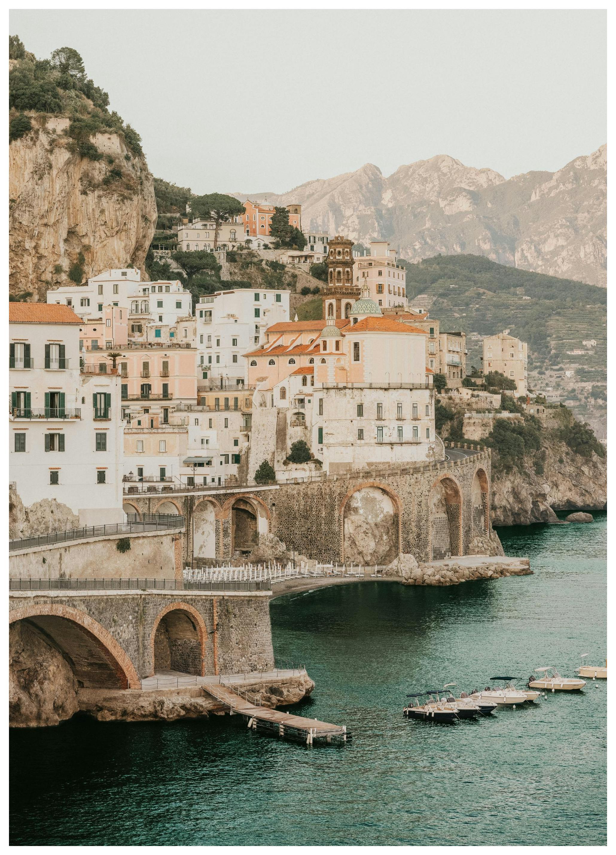 Bella Amalfi Affiche (30x40 cm) - Amalfi Lifestyle