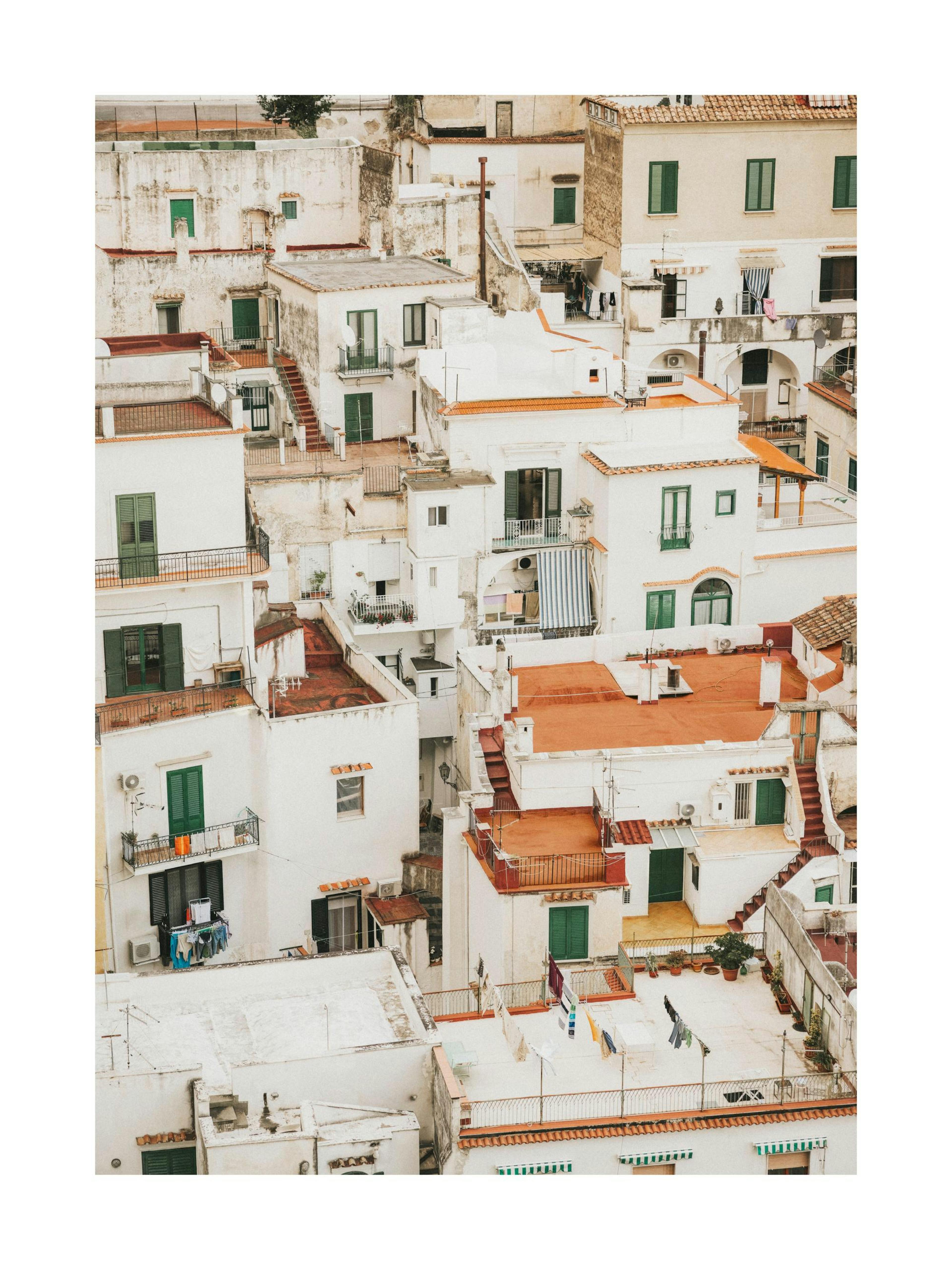 Amalfi Living Print