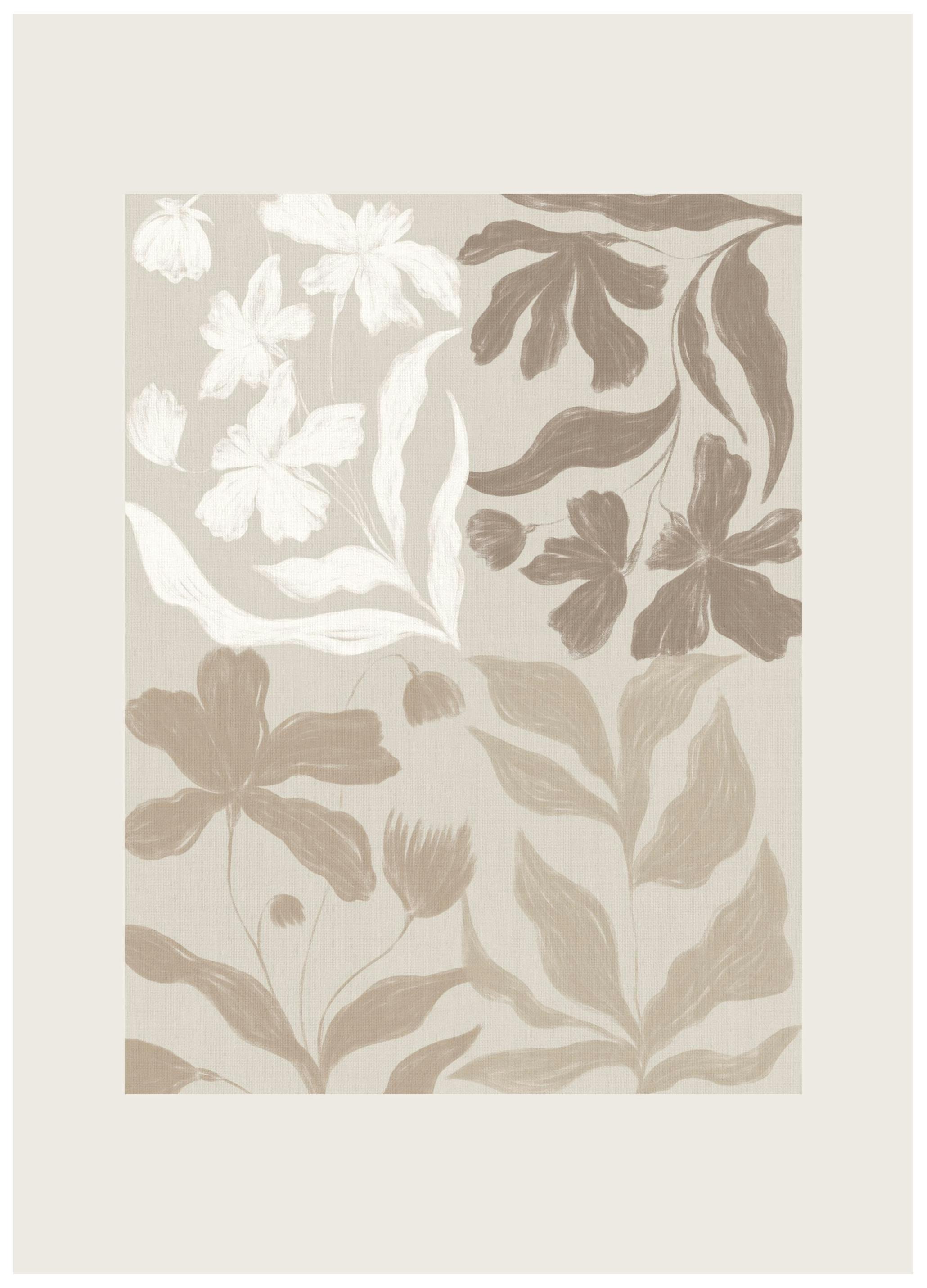 Floral Squares Plakat (30x40 cm)- Sztuka