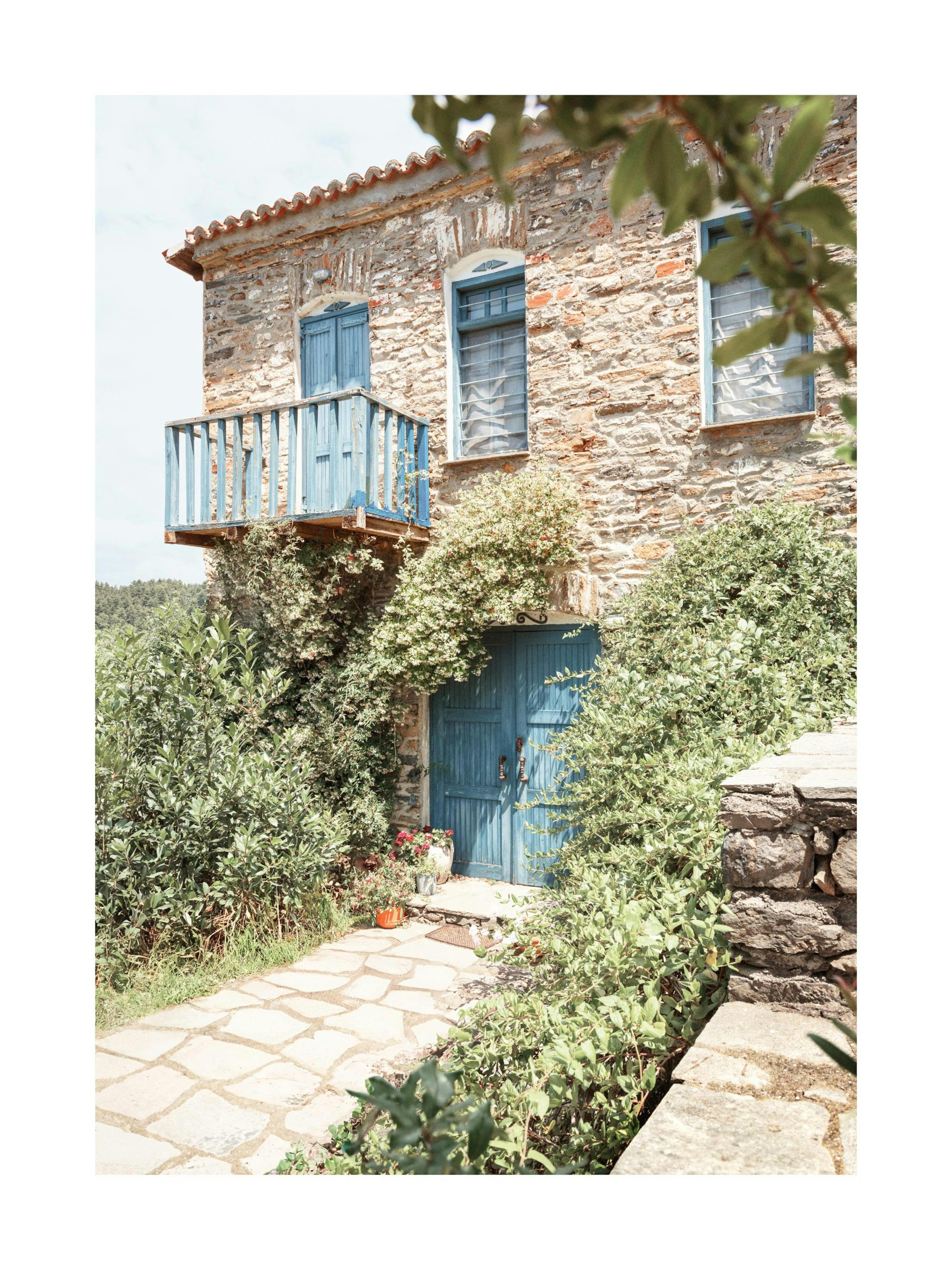 Rustic Facade Print