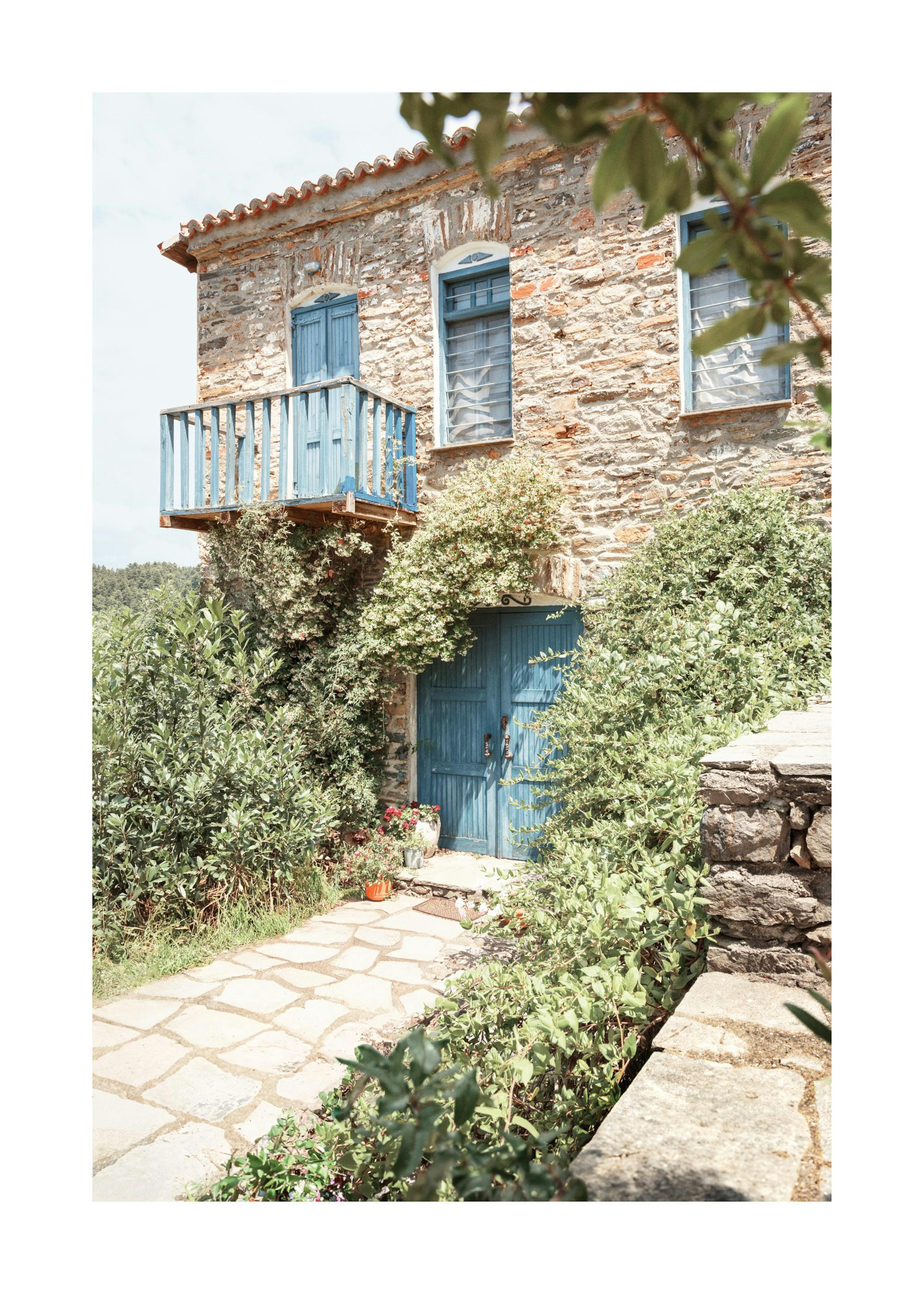 Rustic Facade Print 0