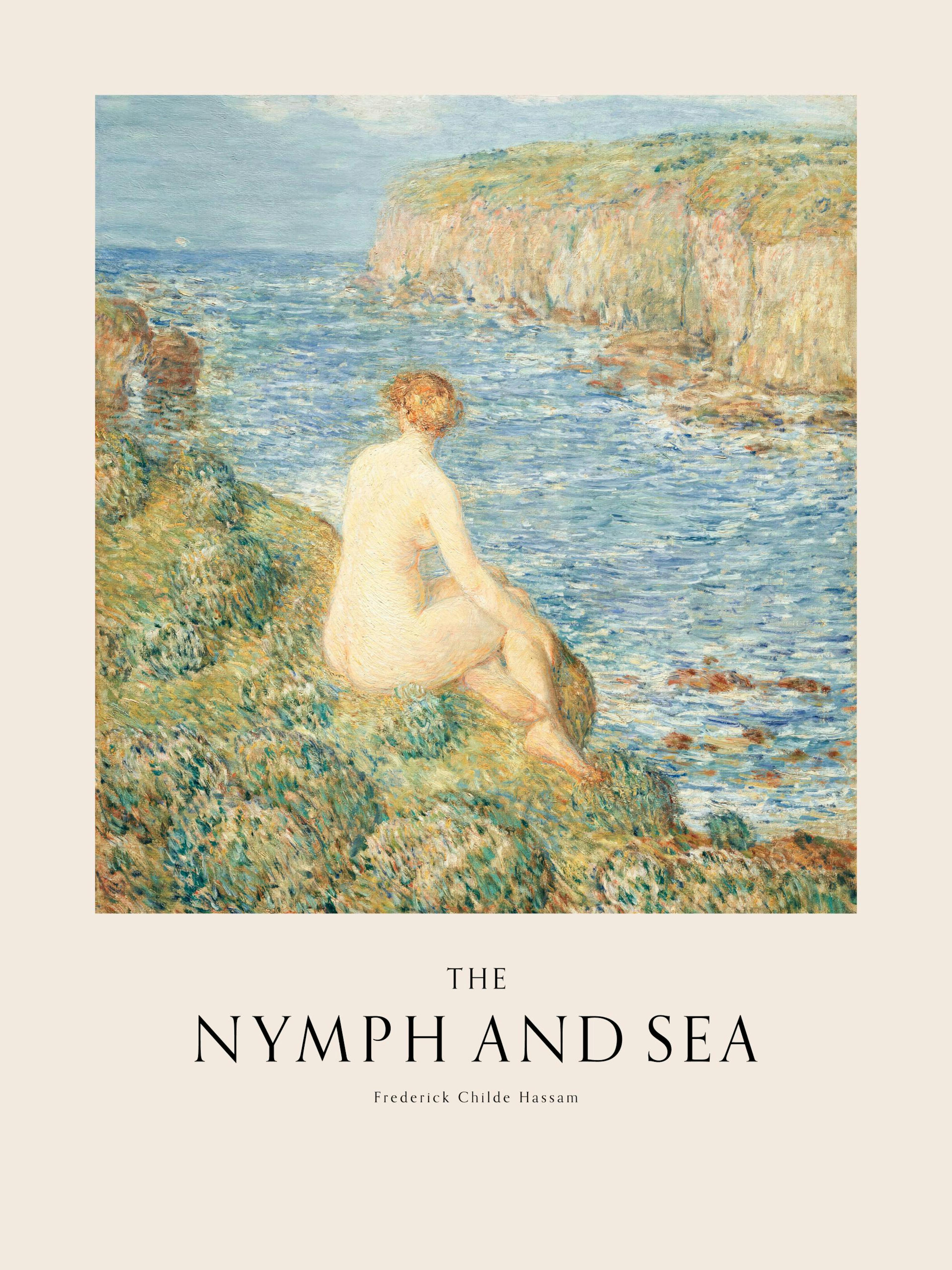 Frederick Childe Hassam - The Nymph and Sea Print