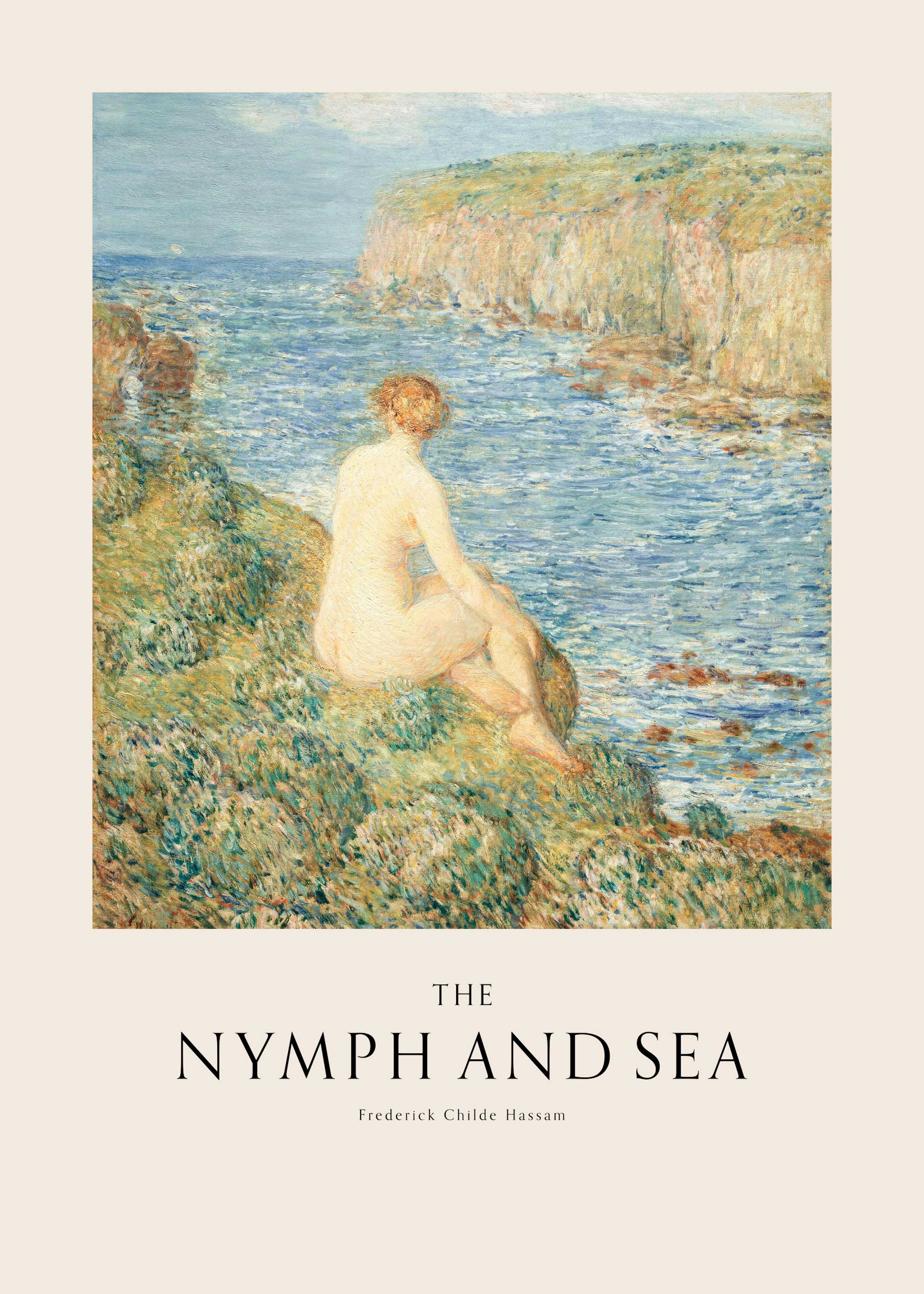 Frederick Childe Hassam - The Nymph and Sea Print 0