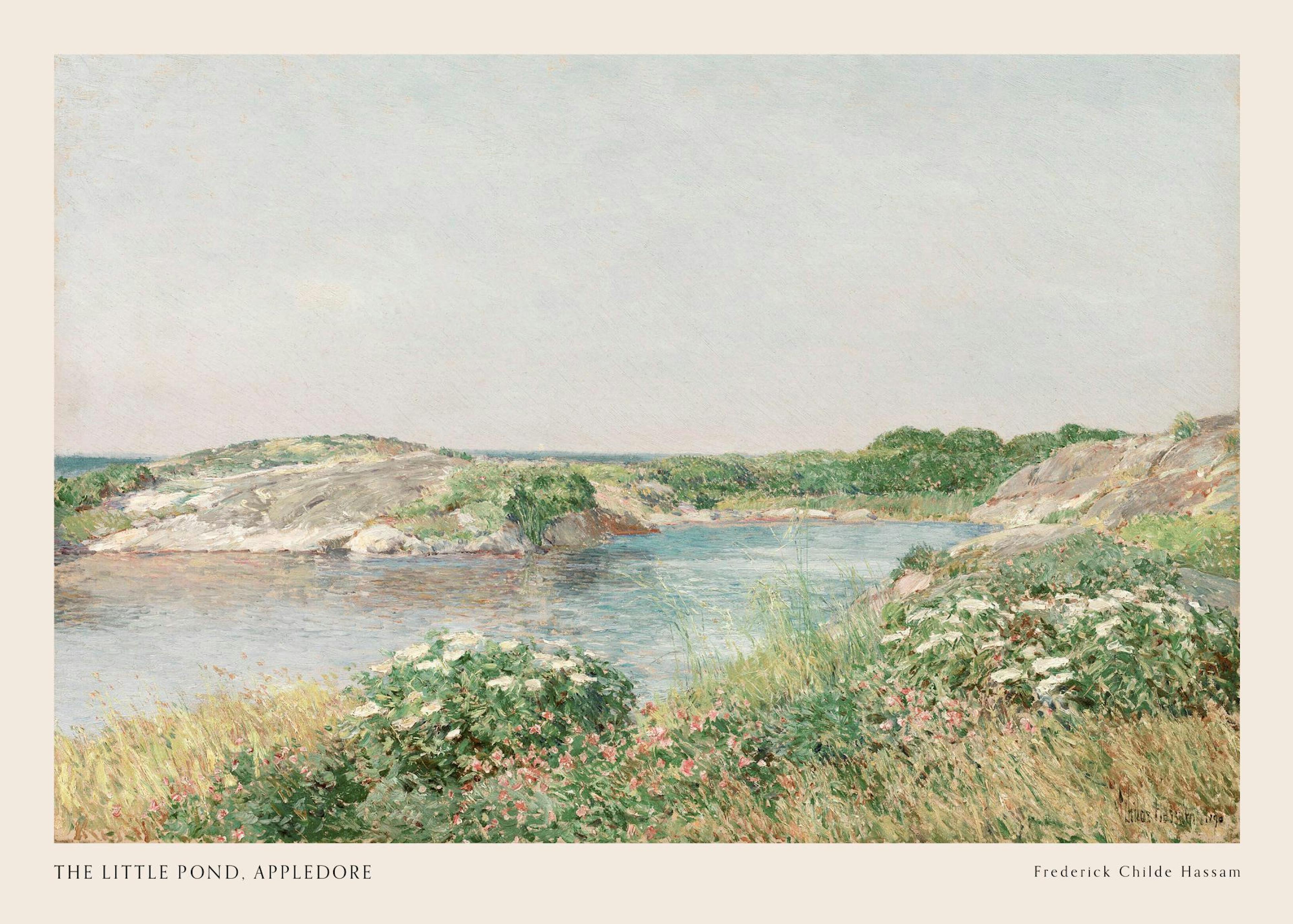 Frederick Childe Hassam - The Little Pond, Appledore Print 0