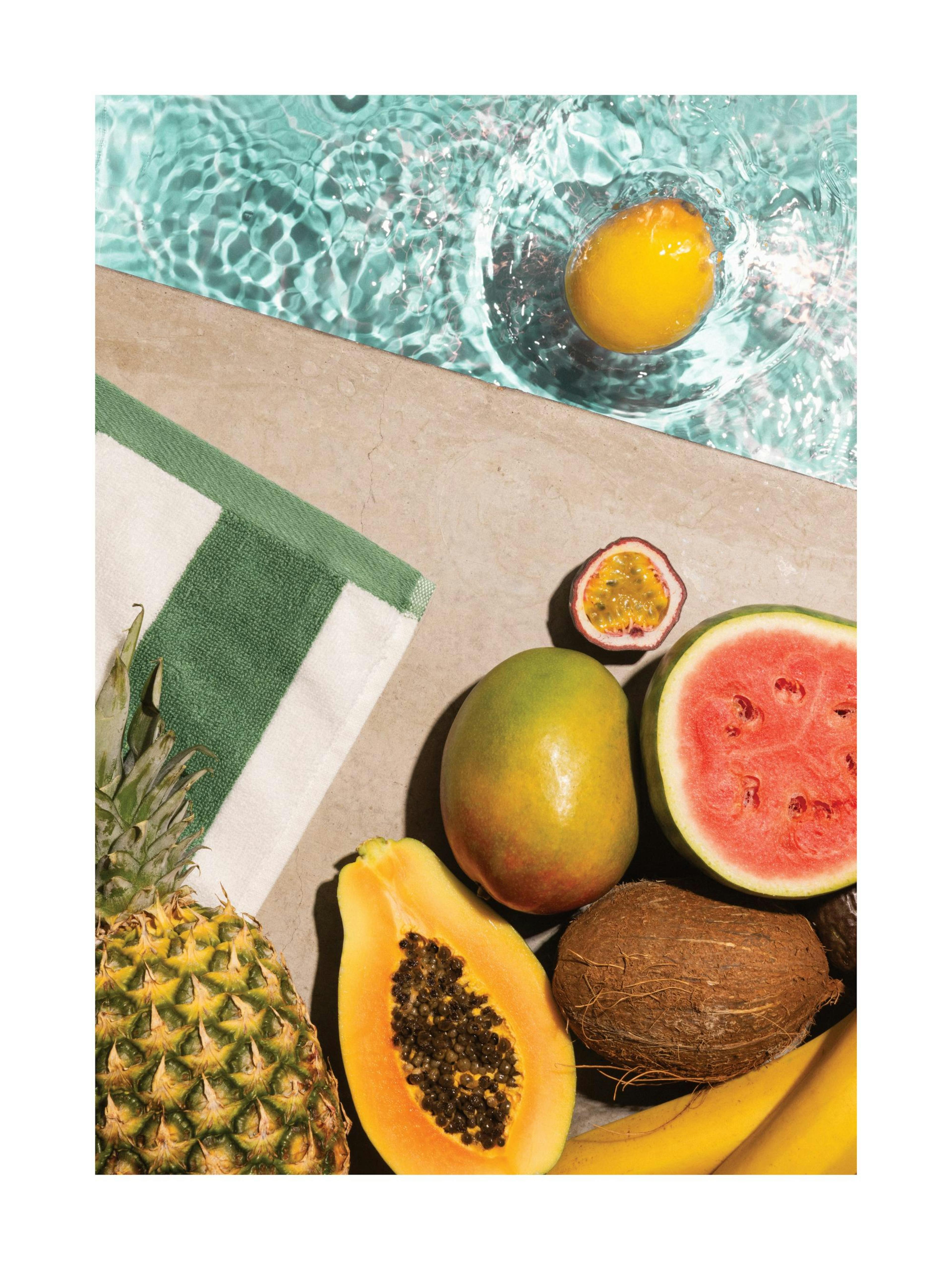 Tropical Fruits Poster