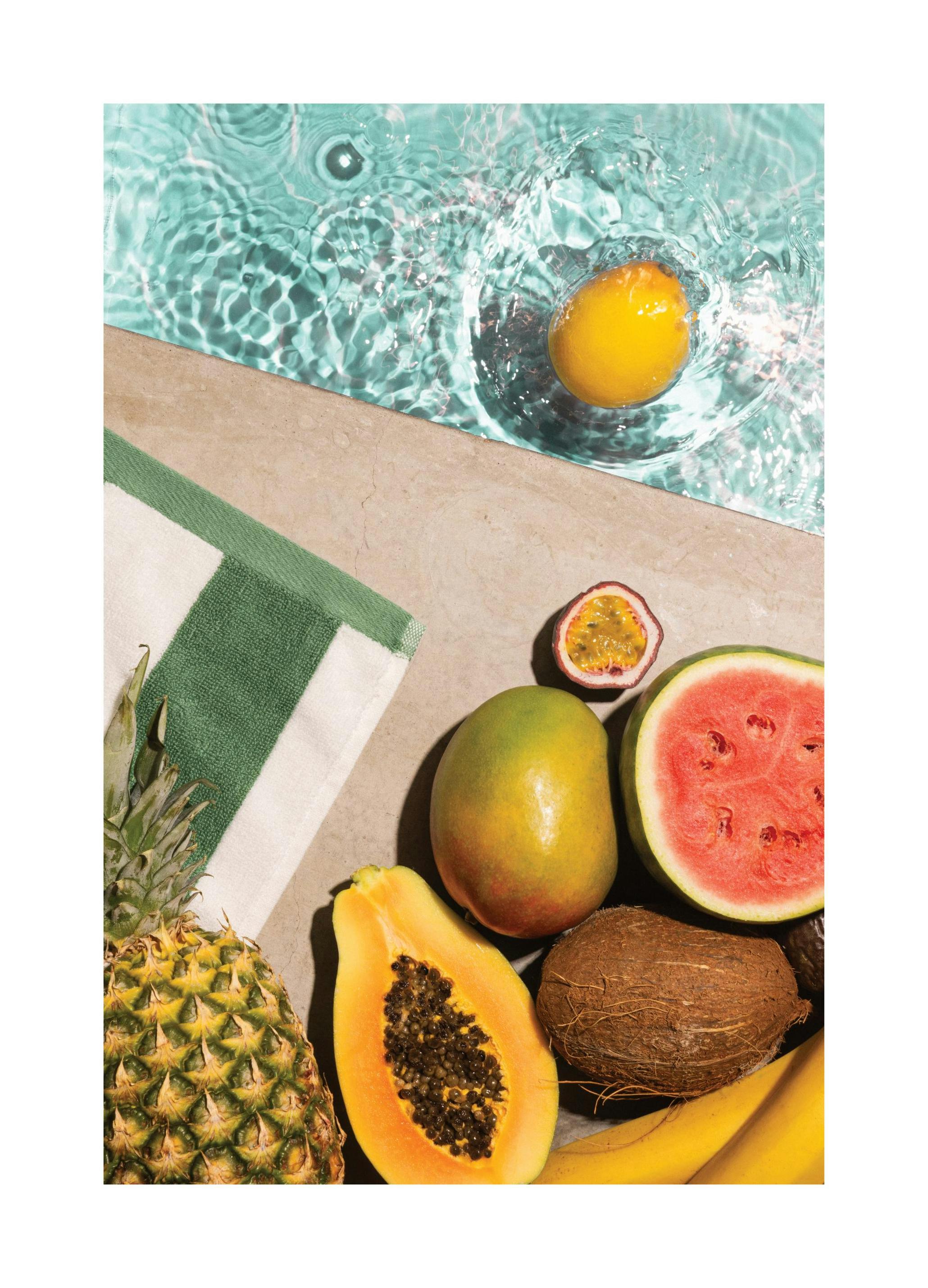 Tropical Fruits Plakat (30x40 cm)- Jedzenie