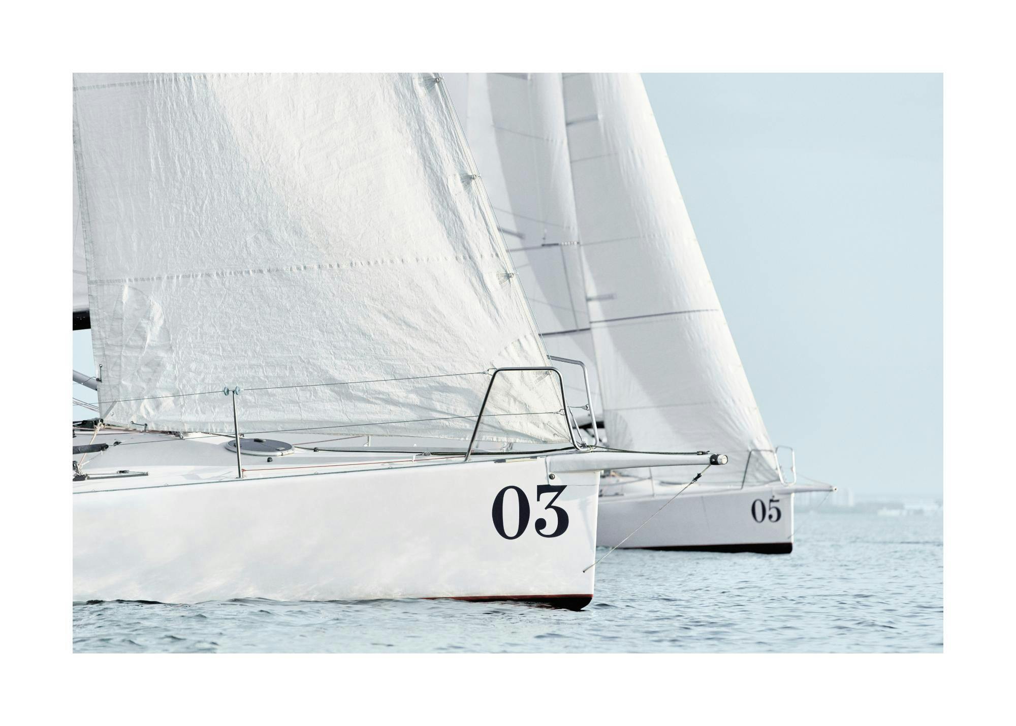Sailboats Print 0