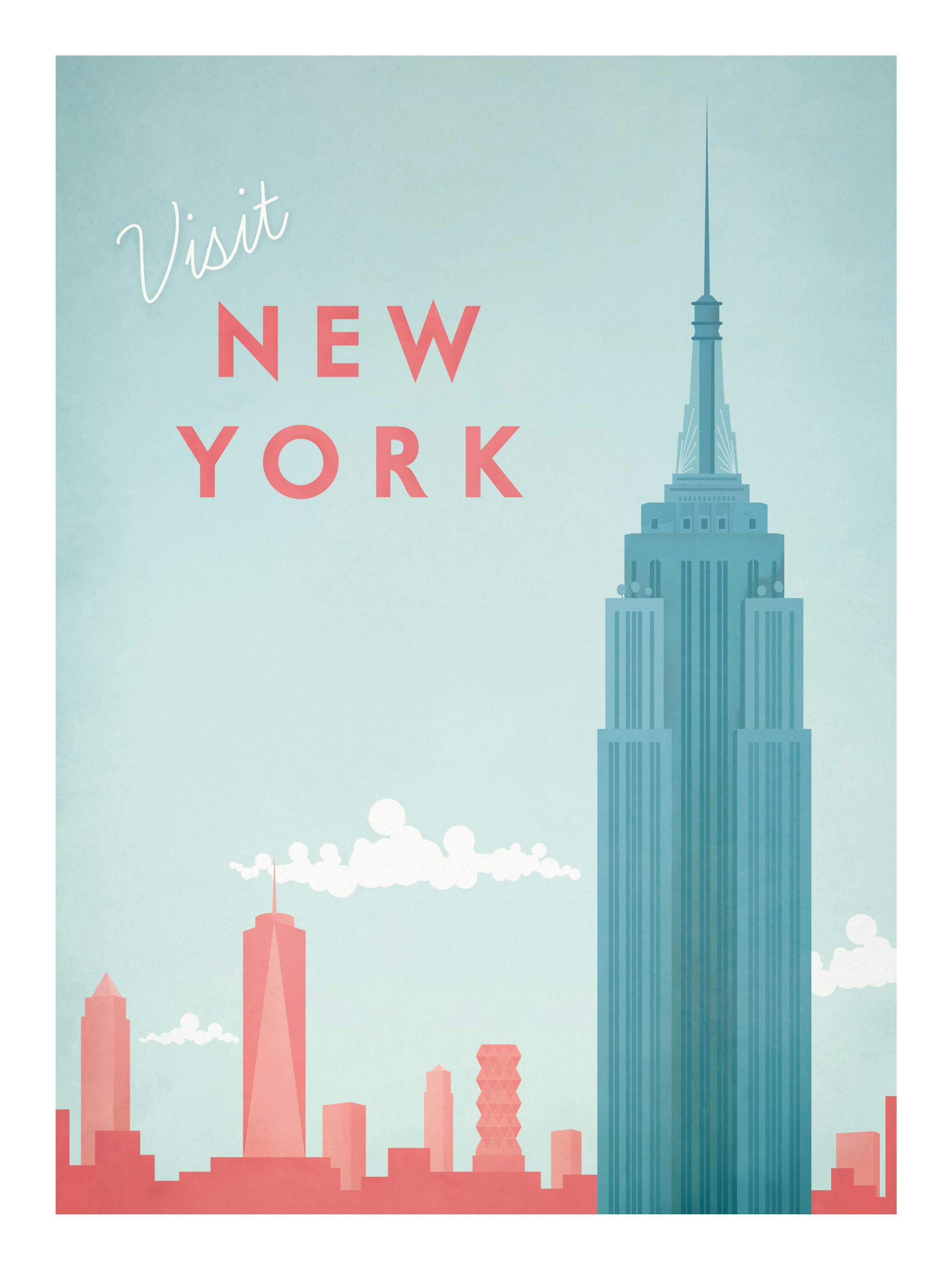 Henry Rivers - New York Travel Affiche