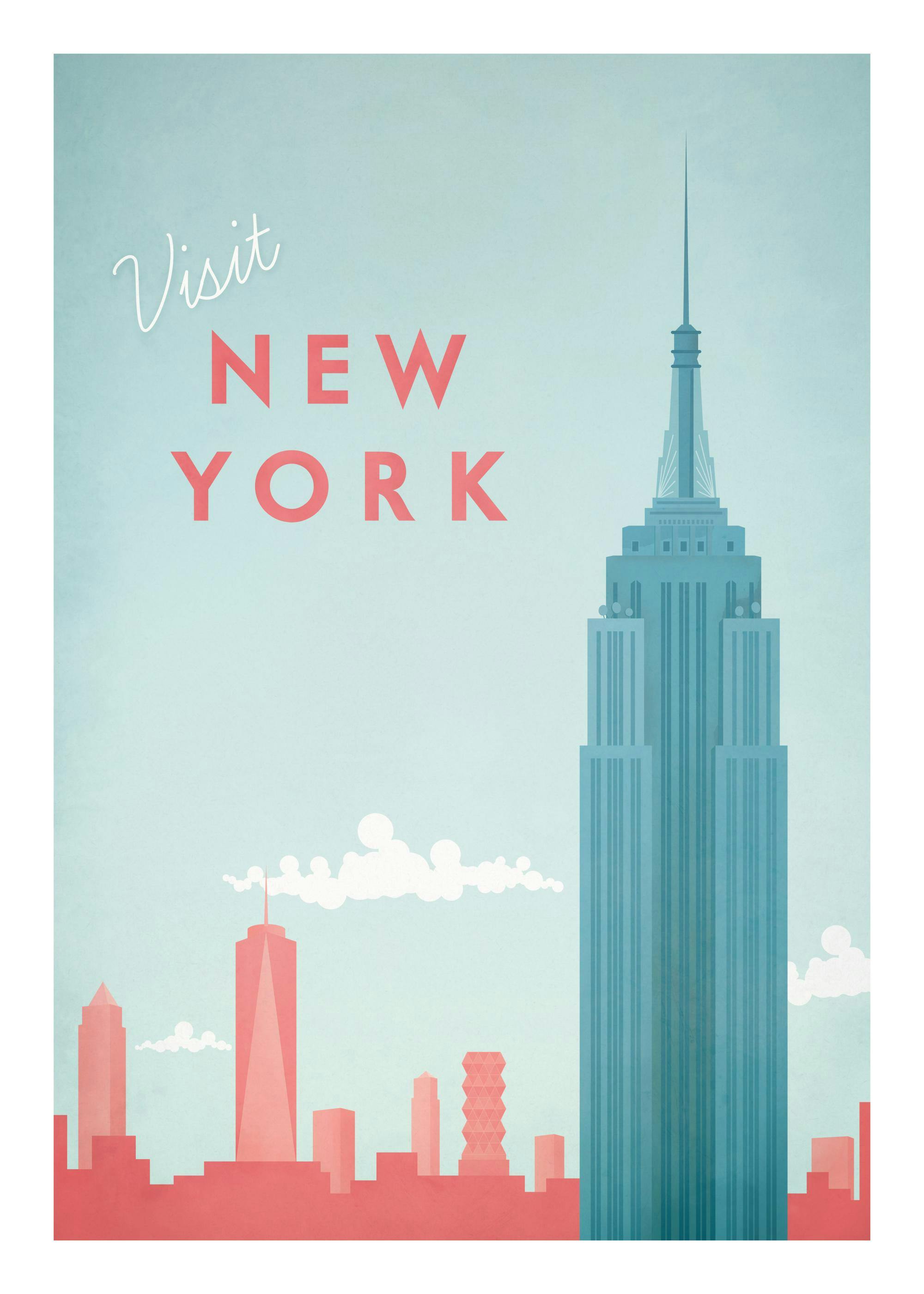 Henry Rivers - New York Travel Poster 0