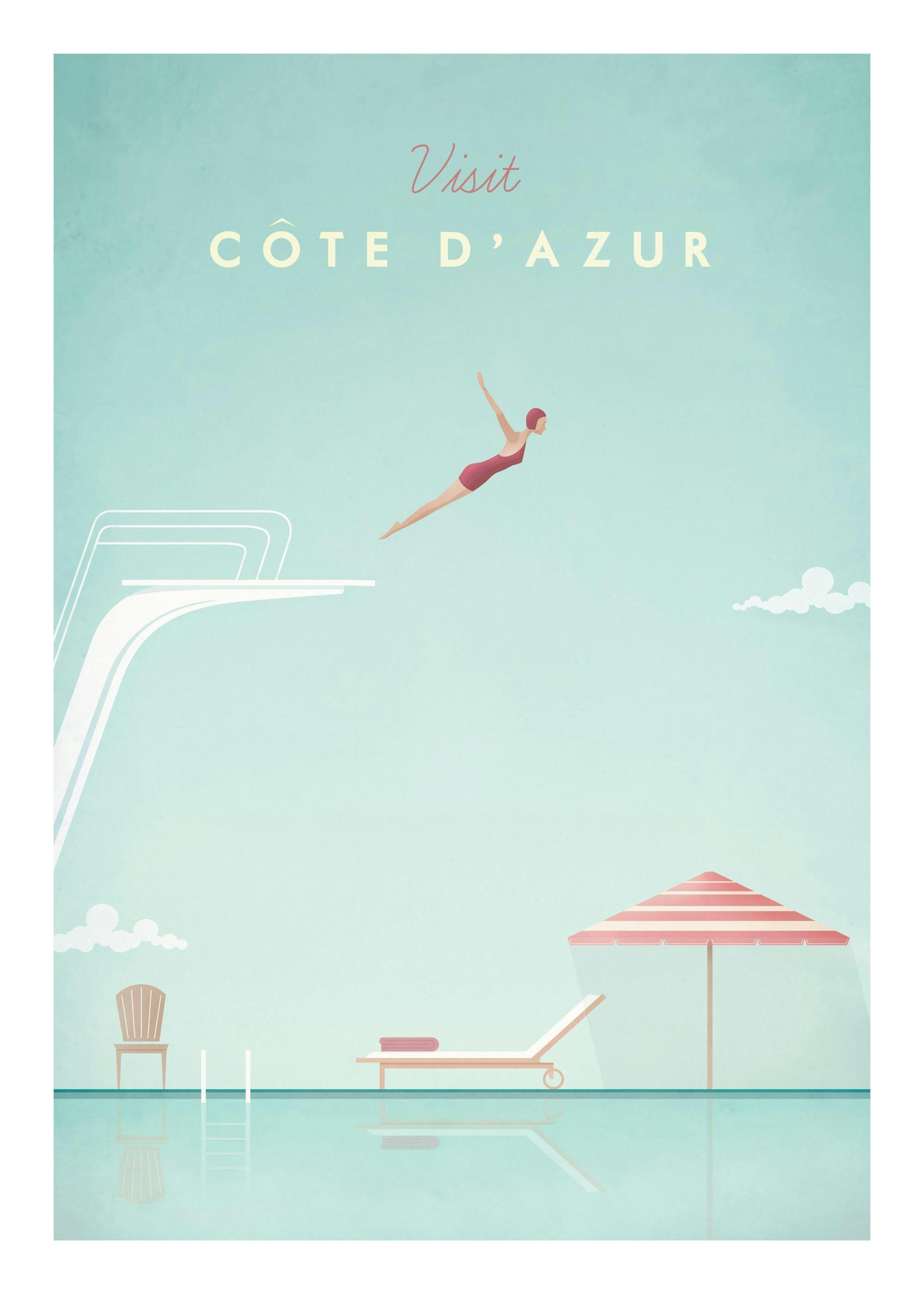 Henry Rivers - Cote d'Azur Plakat 0