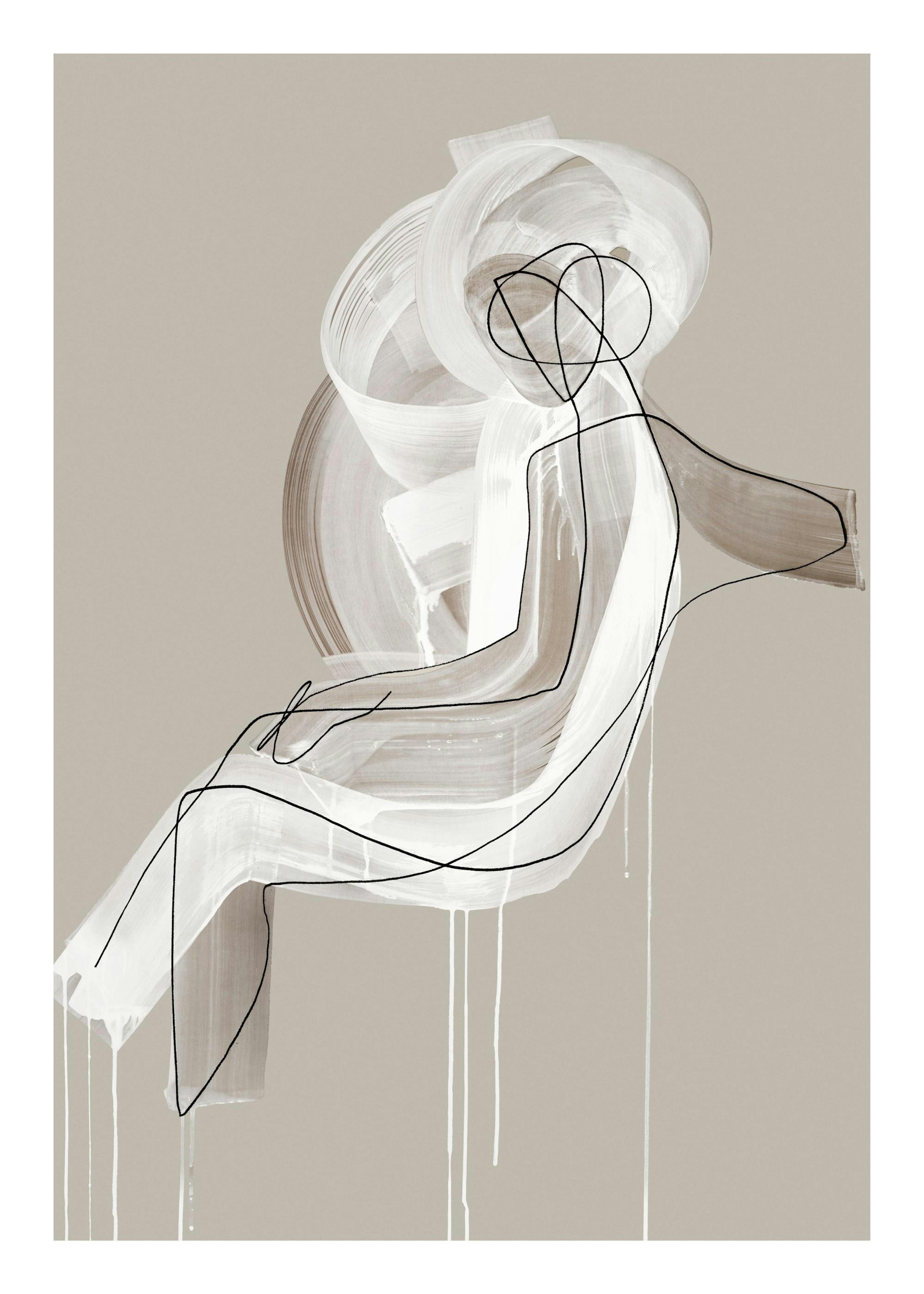 Peytil - Cappuccino Print 0