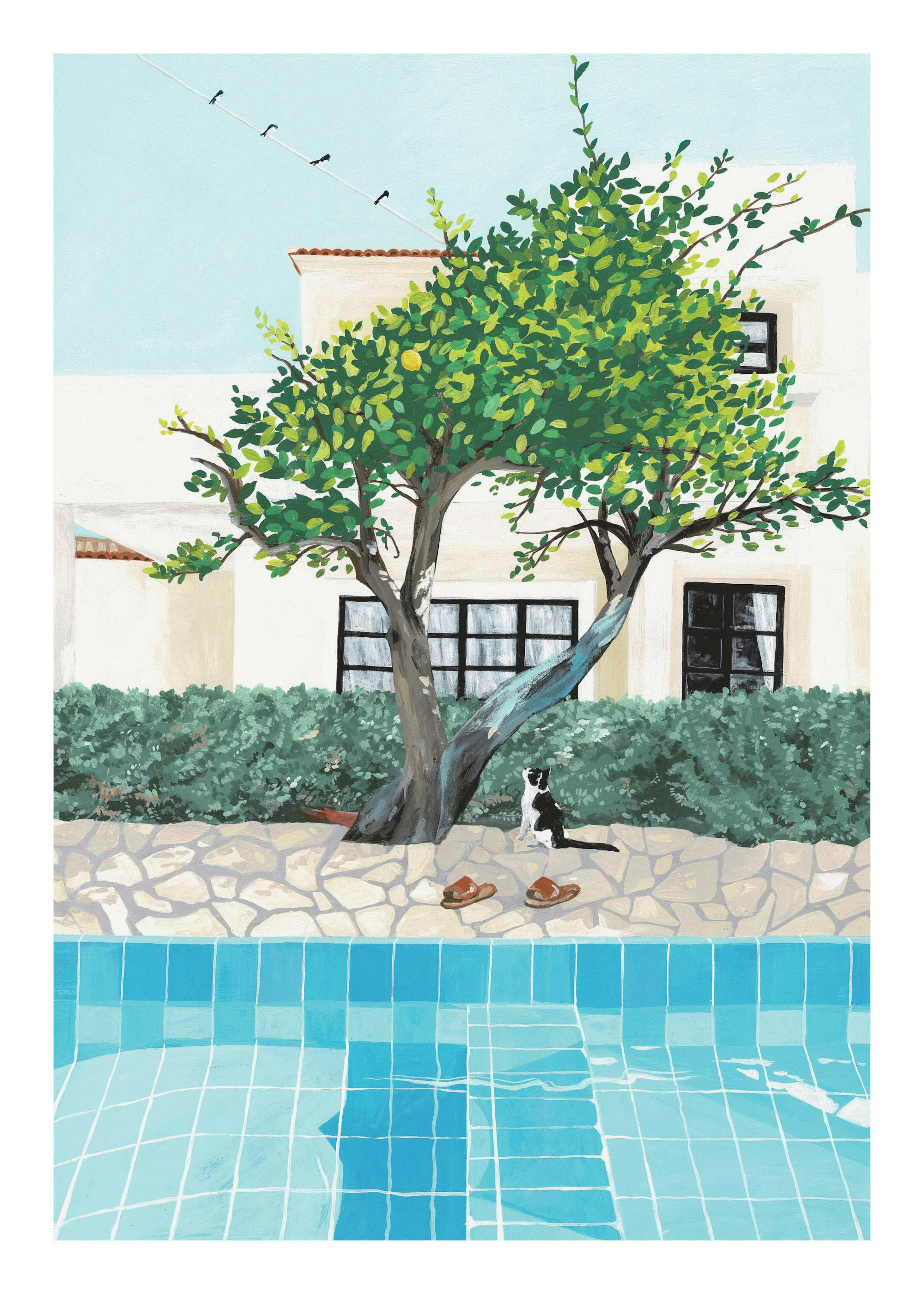 Jaron Su - Zone out Pool Print 0