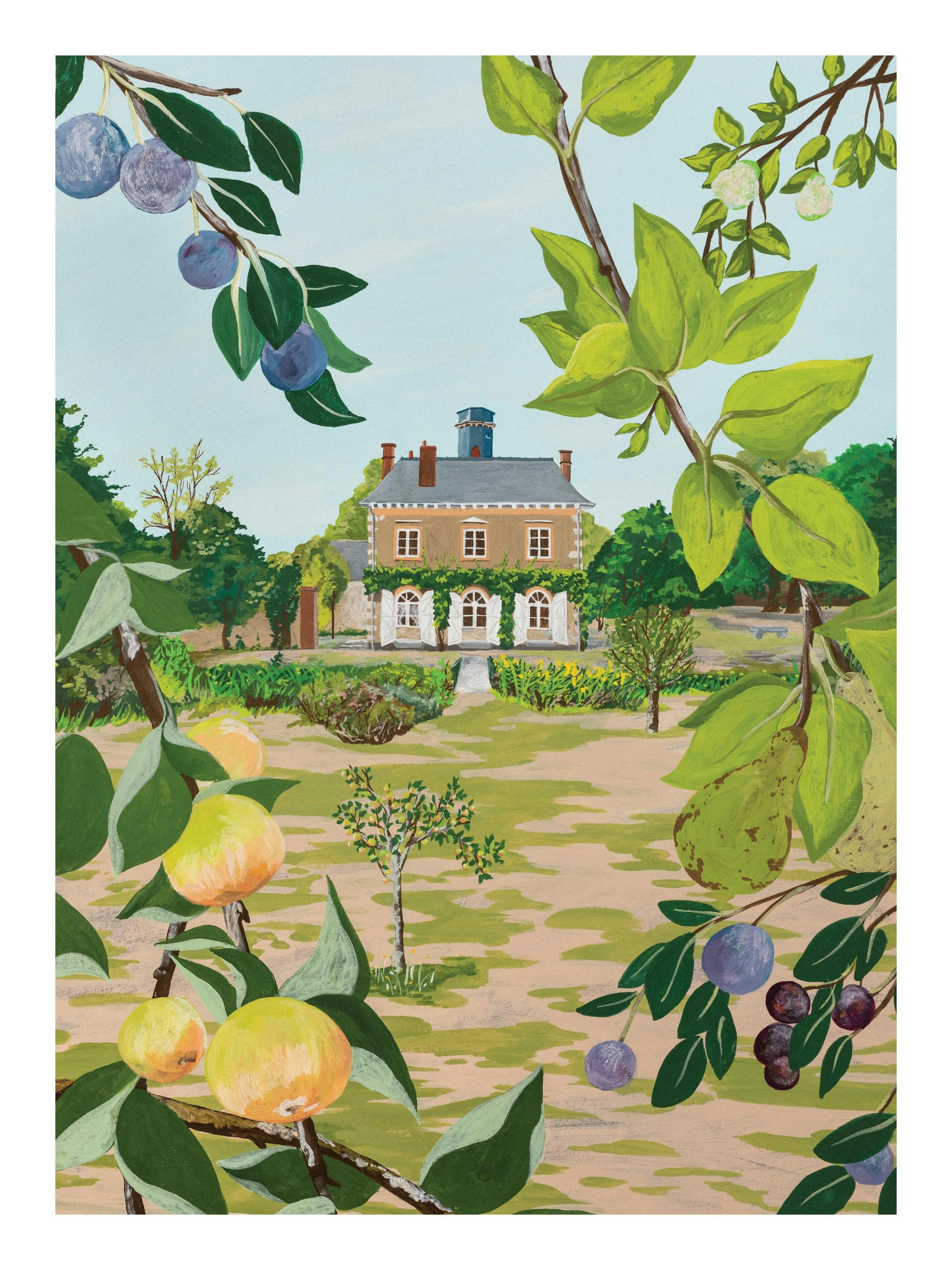 Jaron Su - Le Fruit Chateau Poster