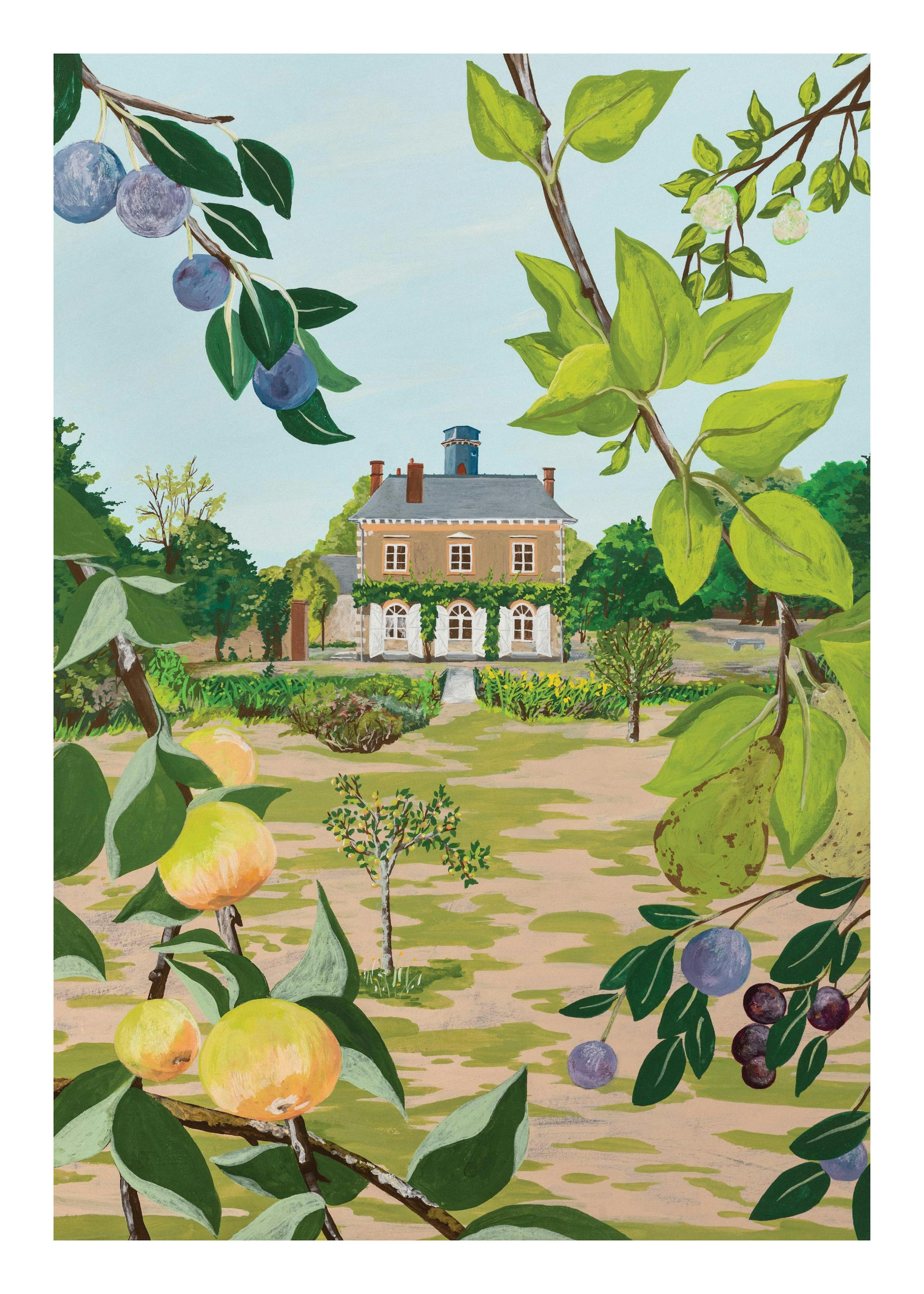 Jaron Su - Le Fruit Chateau Print 0