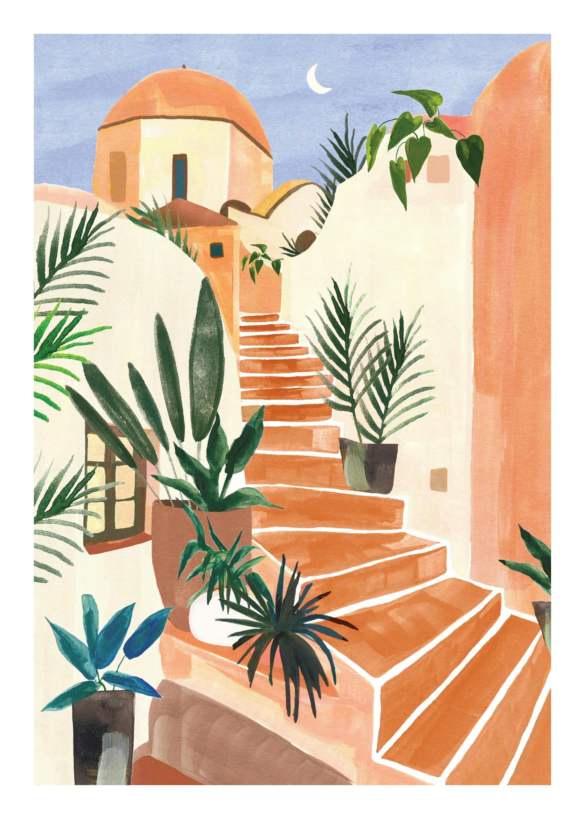 Laura Page - Tropical Print no1 Affiche 0