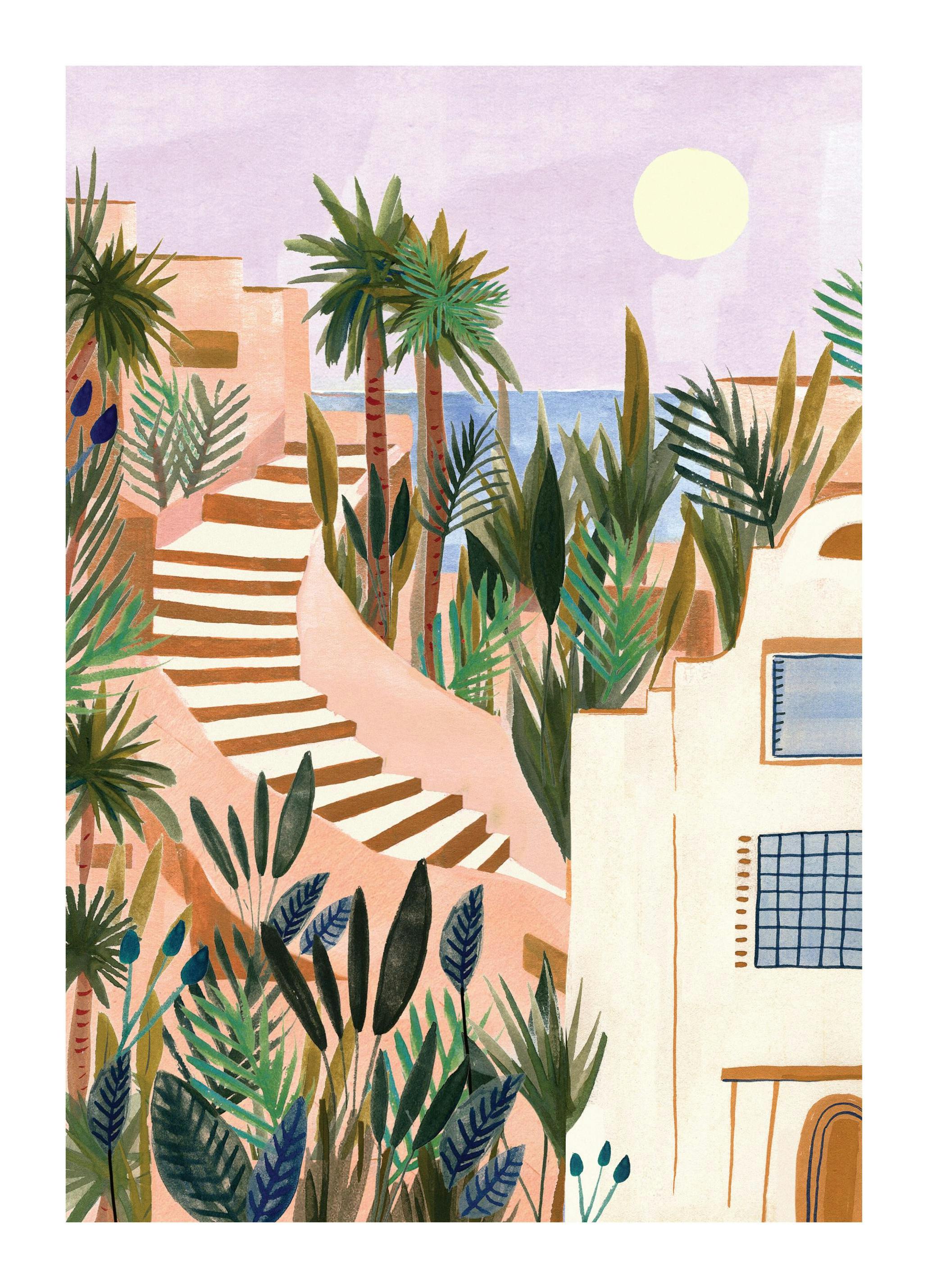 Laura Page - Tropical Print no2 Affiche (30x40 cm) - Laura Page