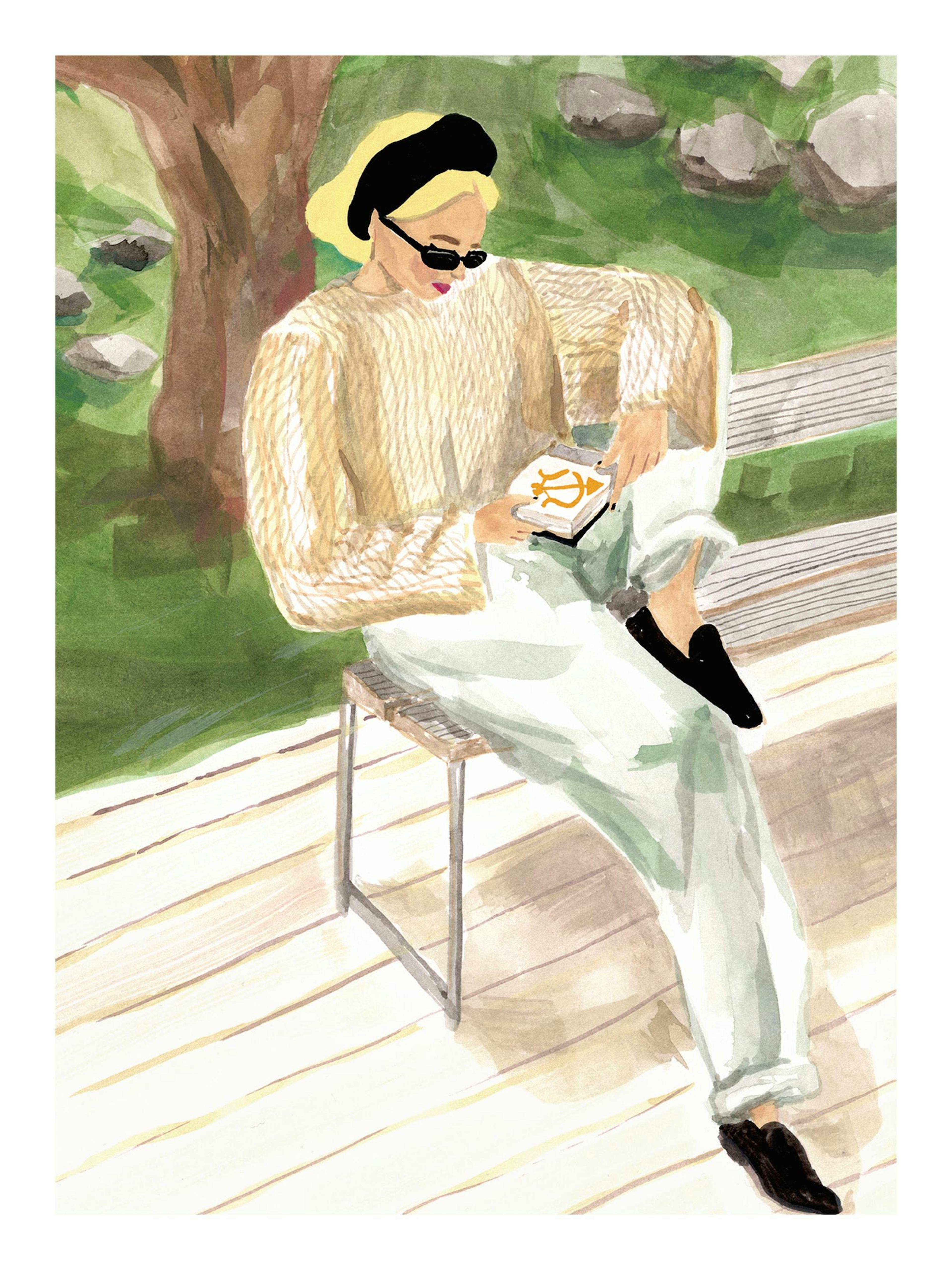 Laura Page - Sagittarius Reading Poster