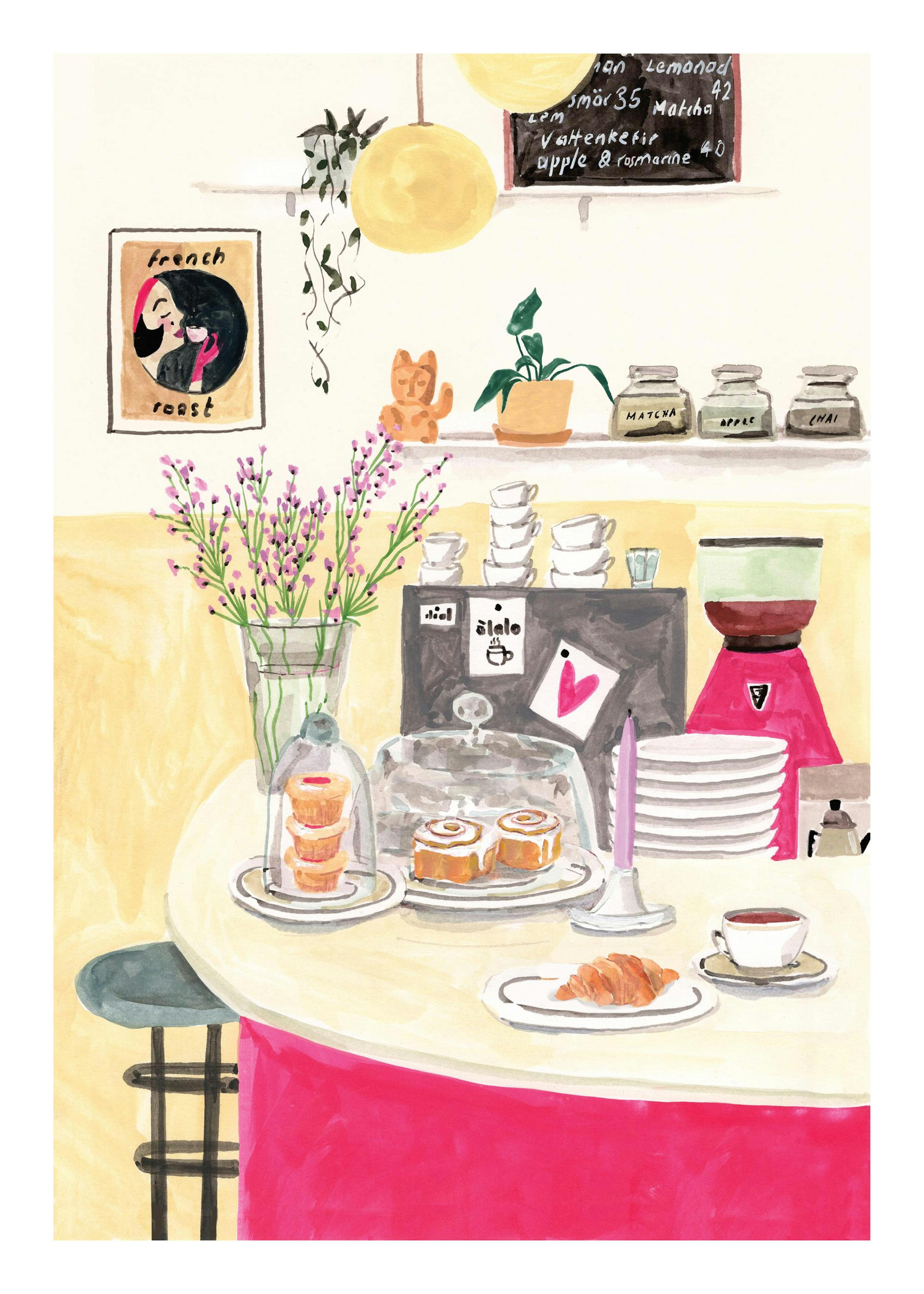 Laura Page - Swedish Café 포스터 0