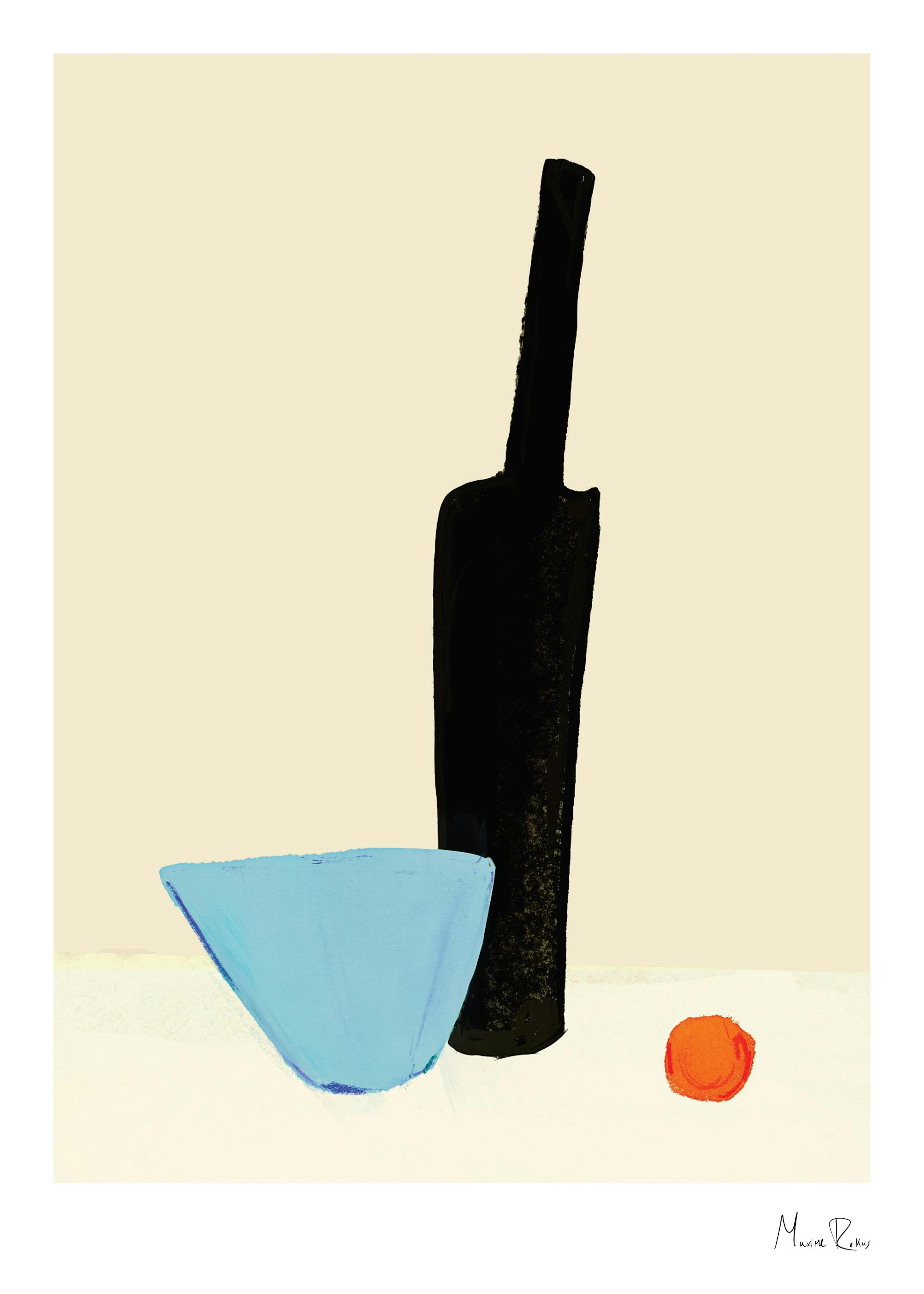 Maxime Rokus - Still Life Bottle Print 0