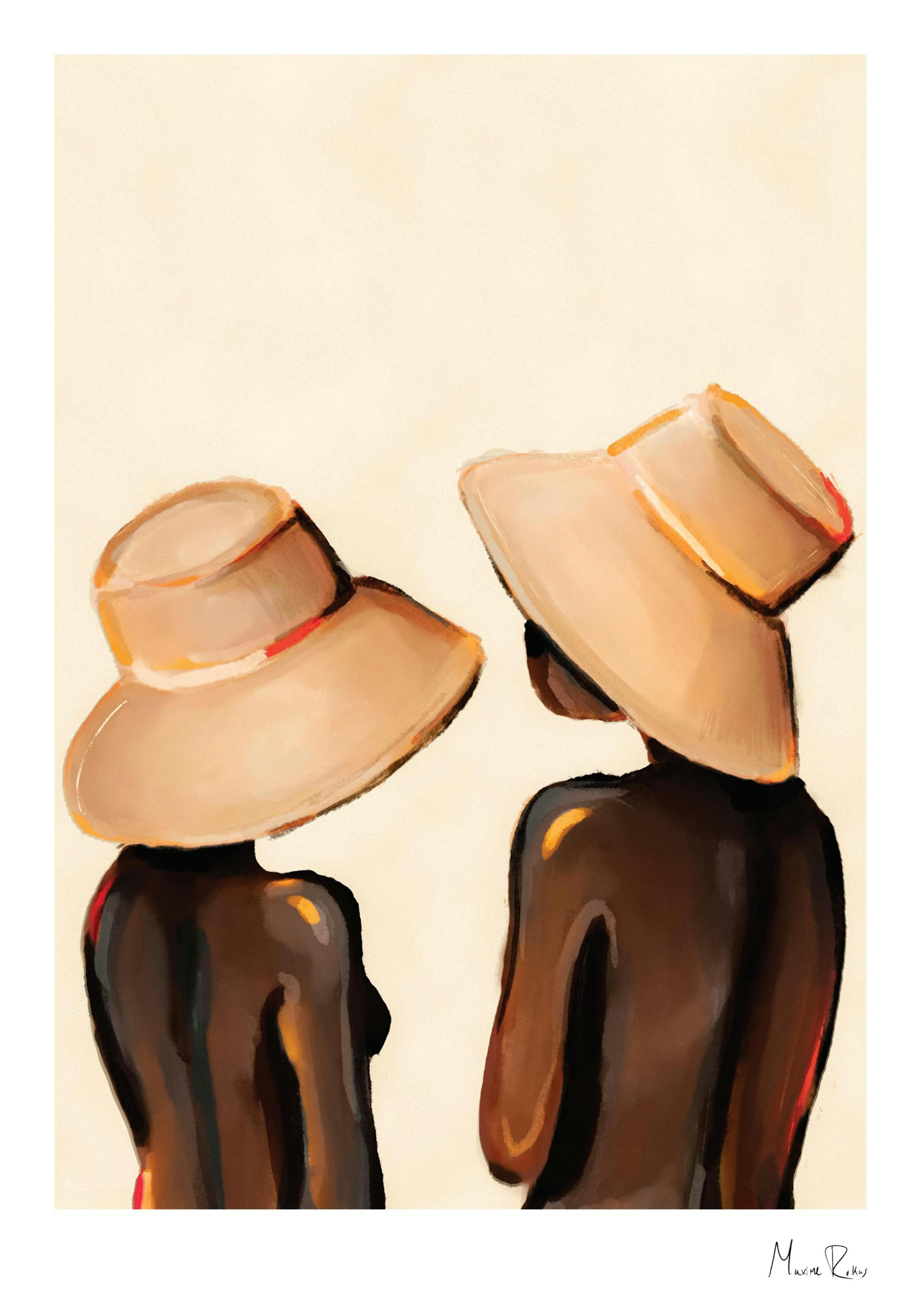 Maxime Rokus - Hats Together Poster