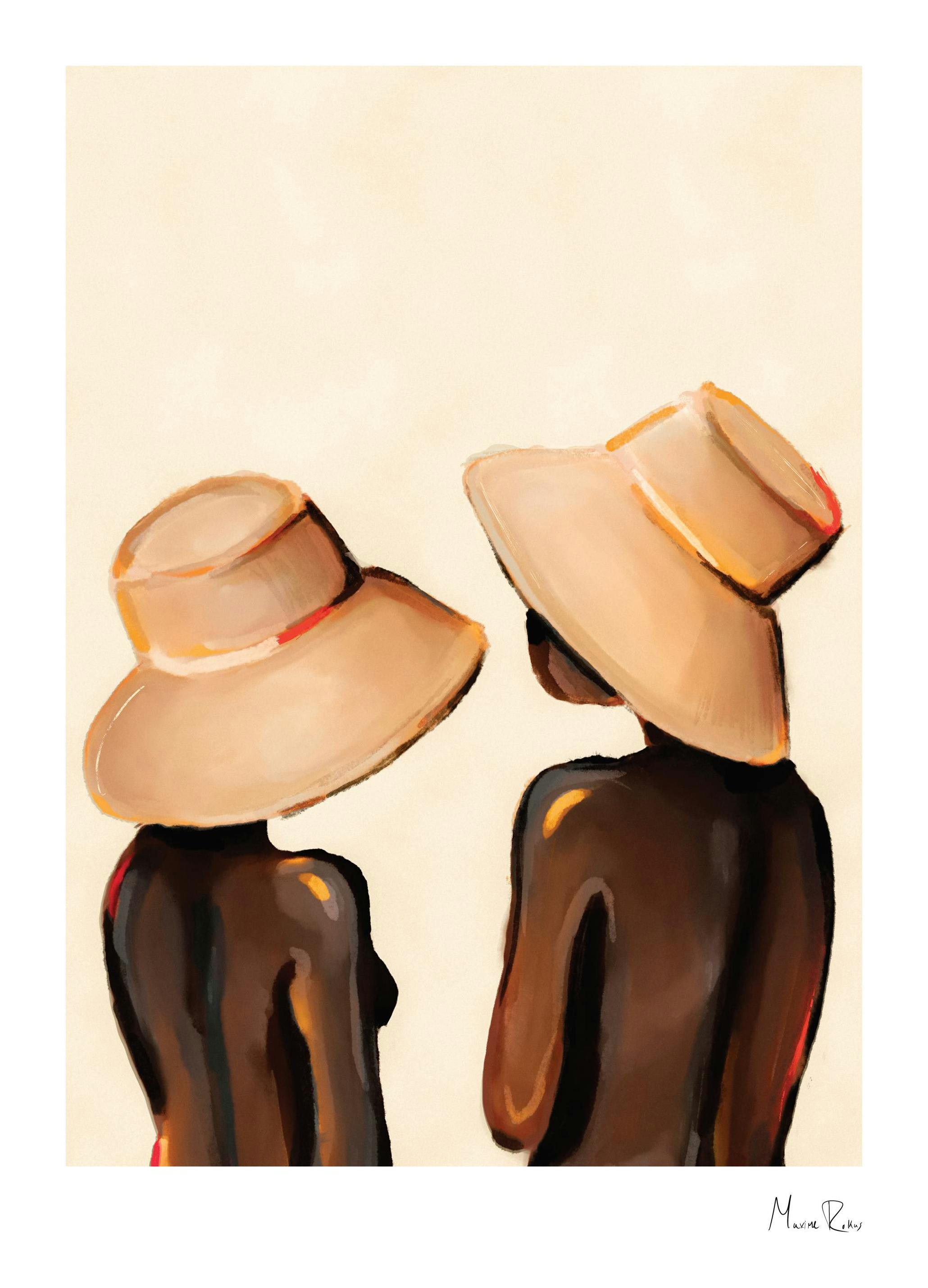 Maxime Rokus - Hats Together Juliste (30x40 cm)  Maxime Rokus