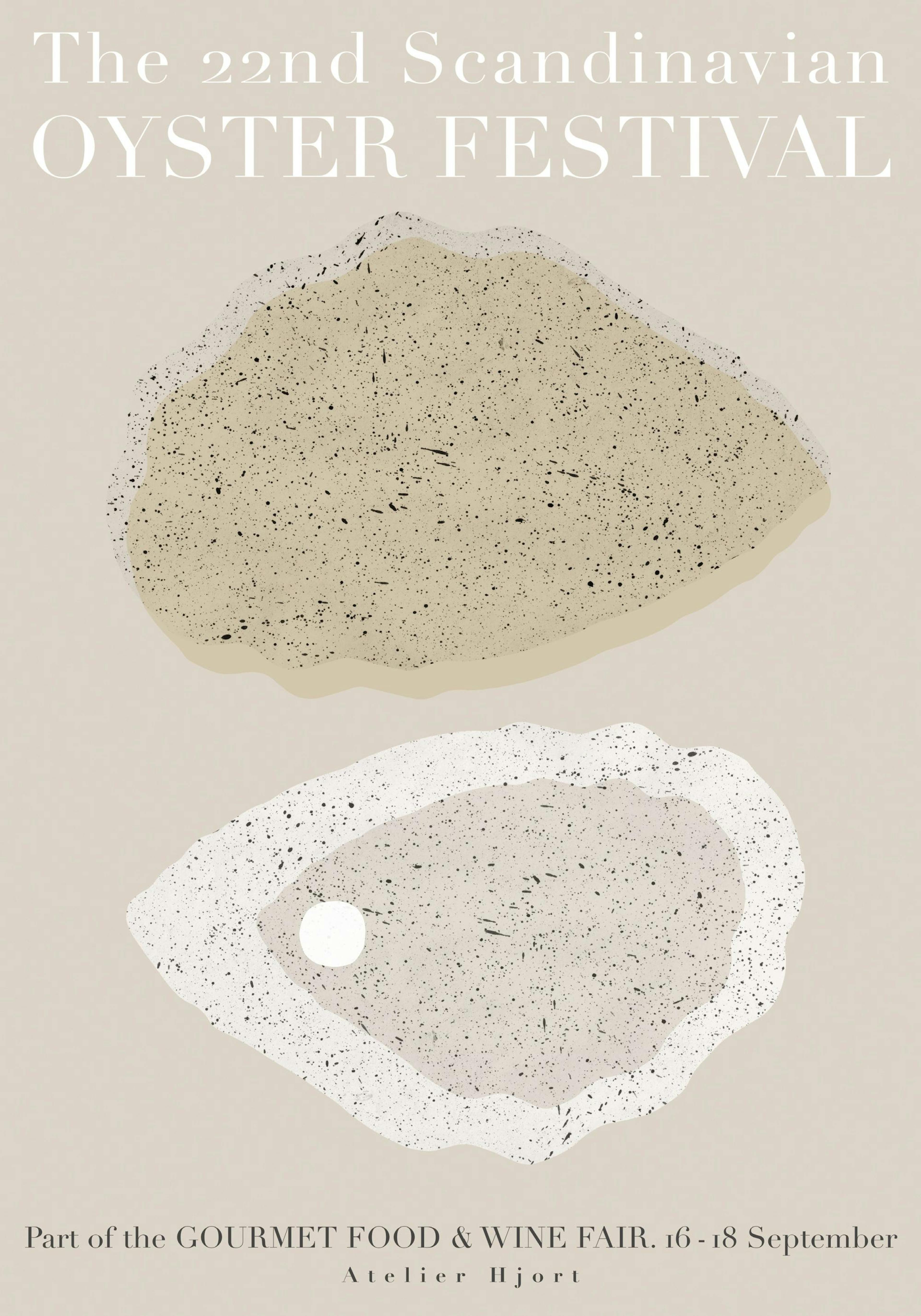 Julia Hallström Hjort - Oyster Festival Poster