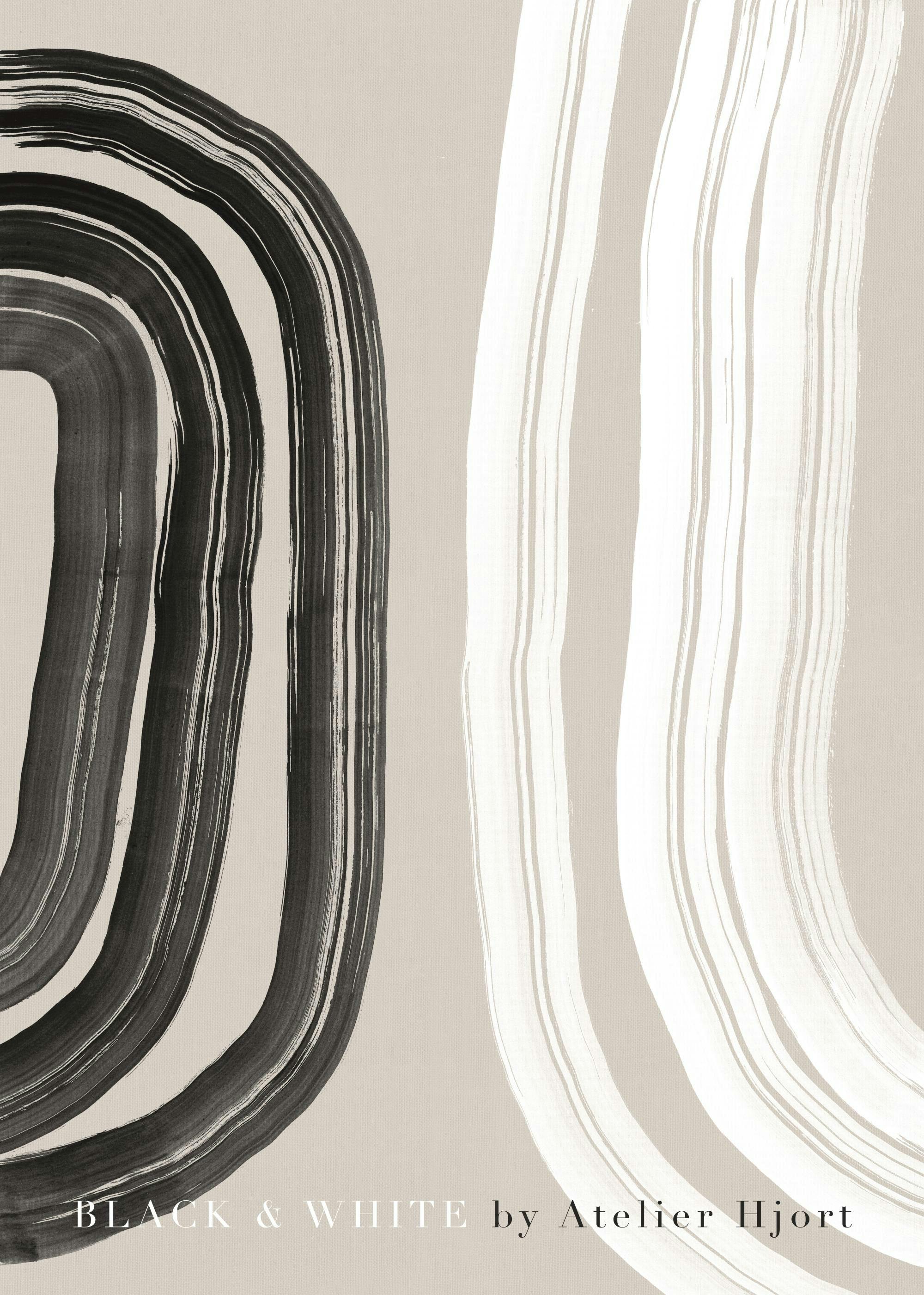 Julia Hallström Hjort - Black and White Affiche 0