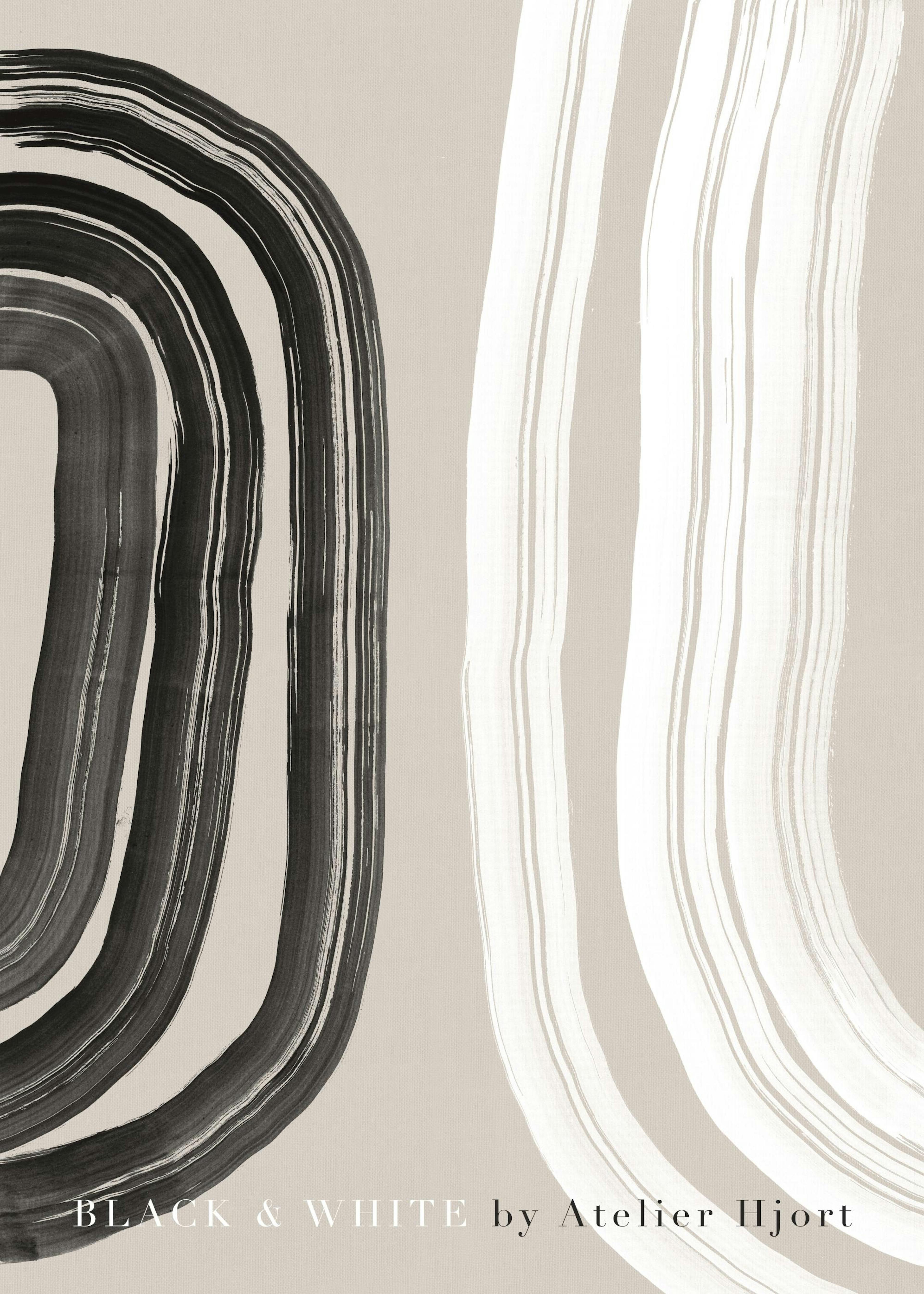 Julia Hallström Hjort - Black and White Poster 0