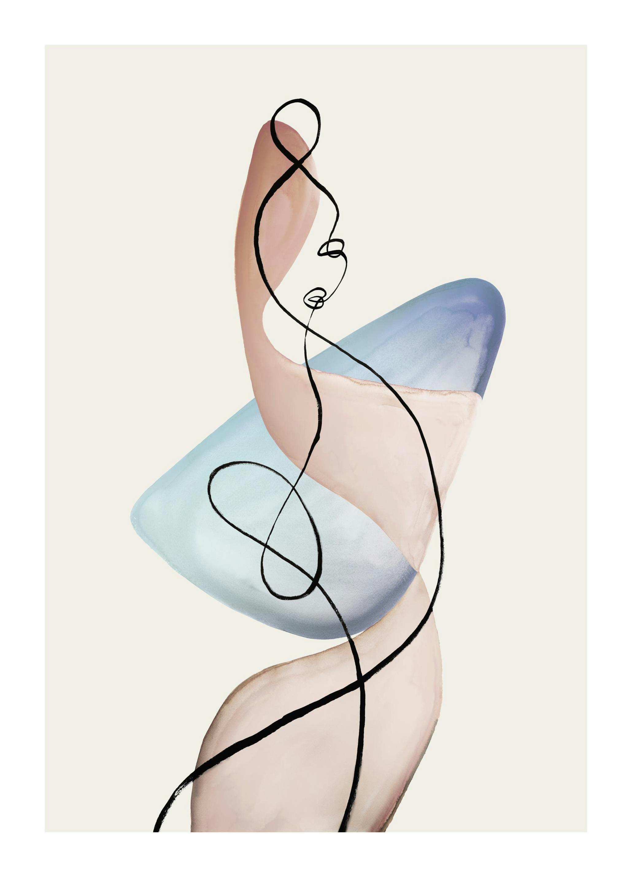 Peytil - Lykke Plakat (50x70 cm)