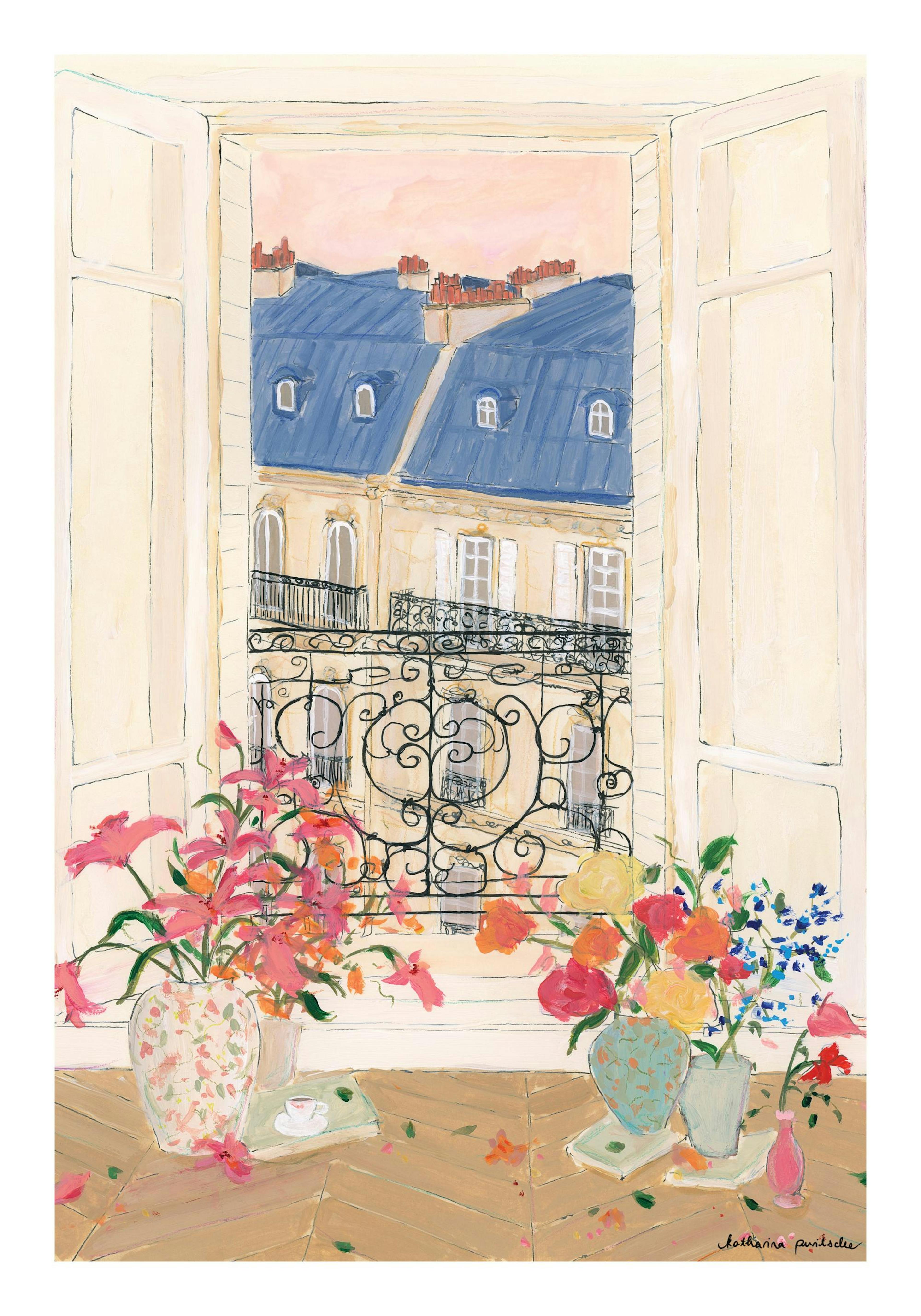 Katharina Puritscher - Window With a View Plakát