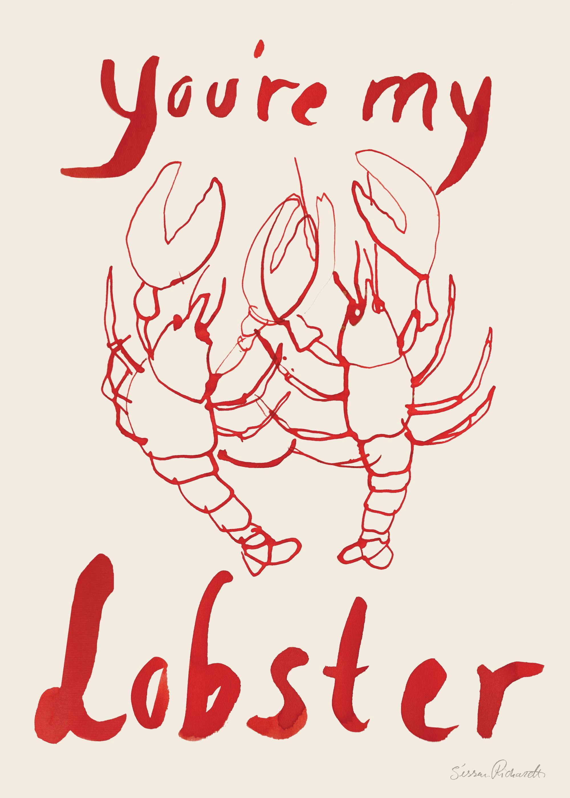 Sissan Richardt - You're My Lobster Affiche 0