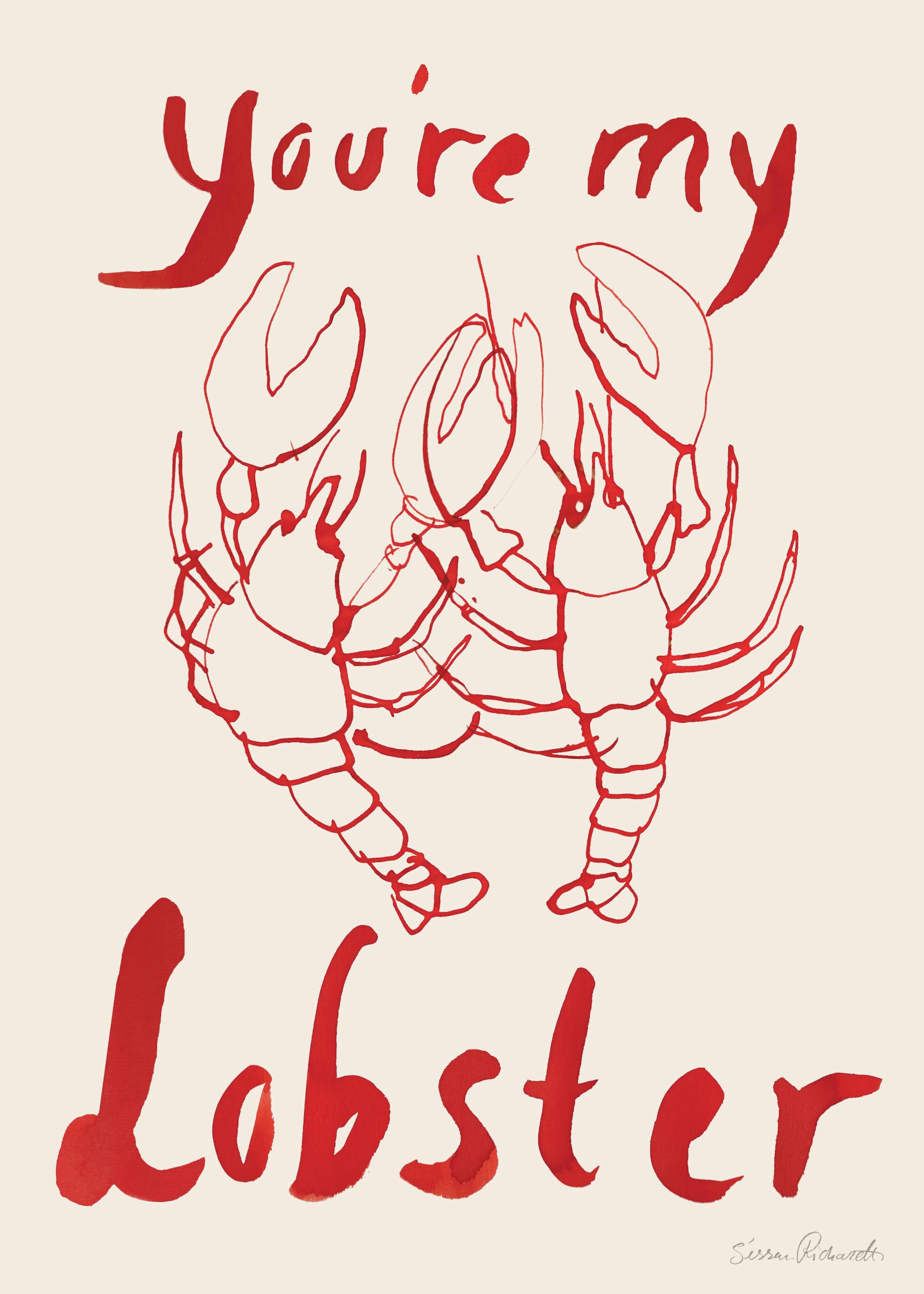 Sissan Richardt - You're My Lobster Plagát 0