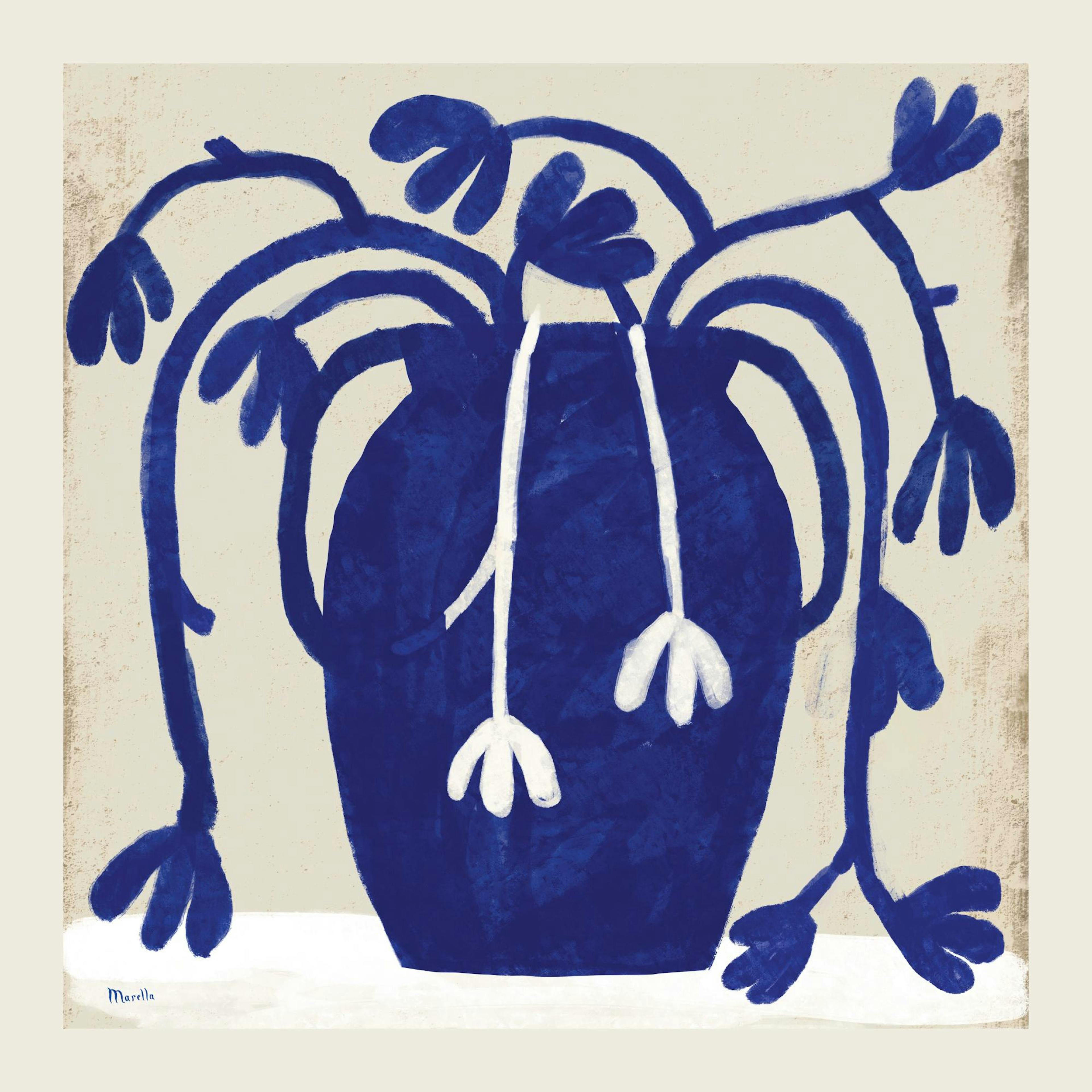 Marco Marella - Blue Vase Affiche 0