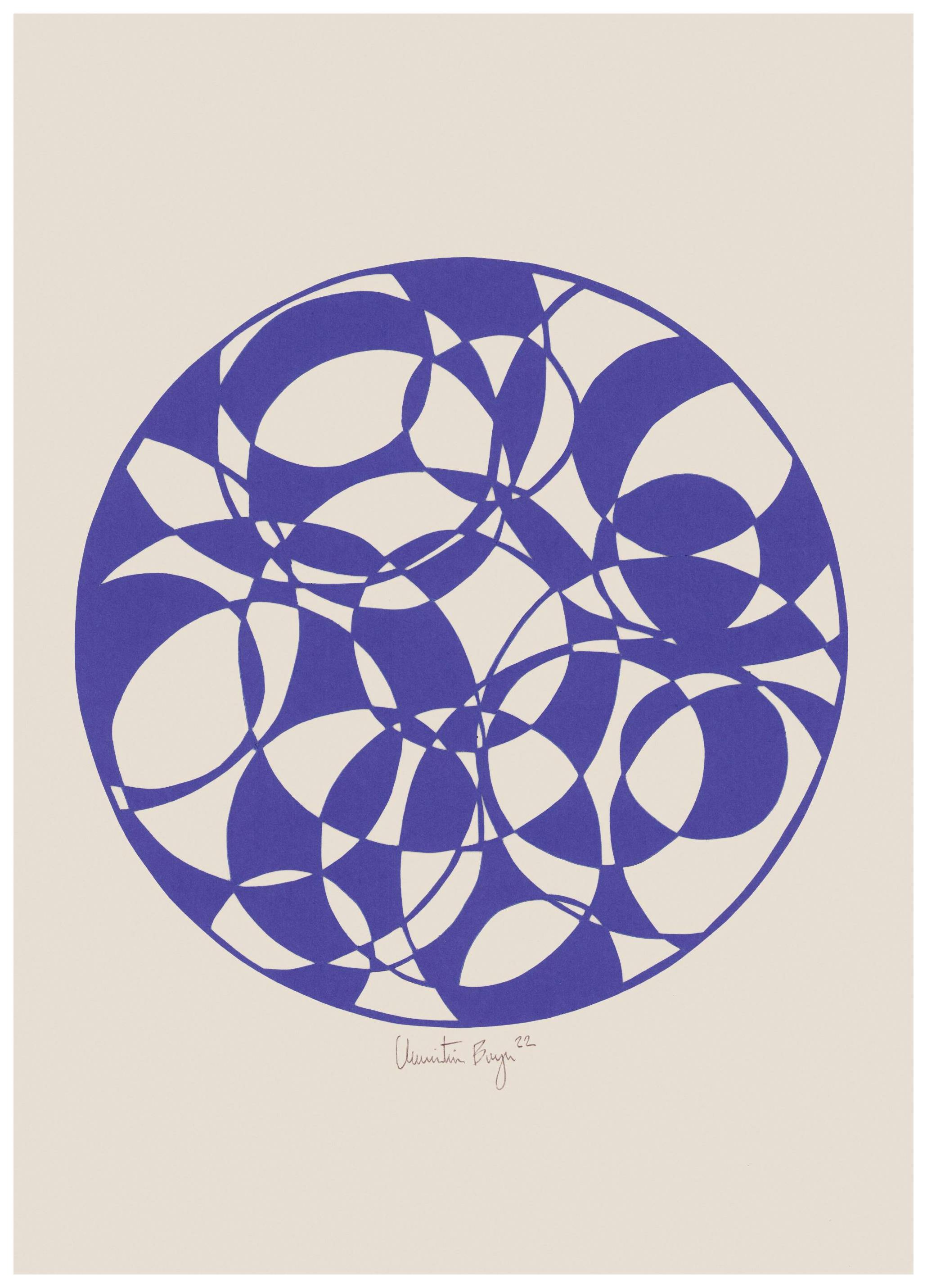 Little Detroit - Circles Print (30x40 cm)