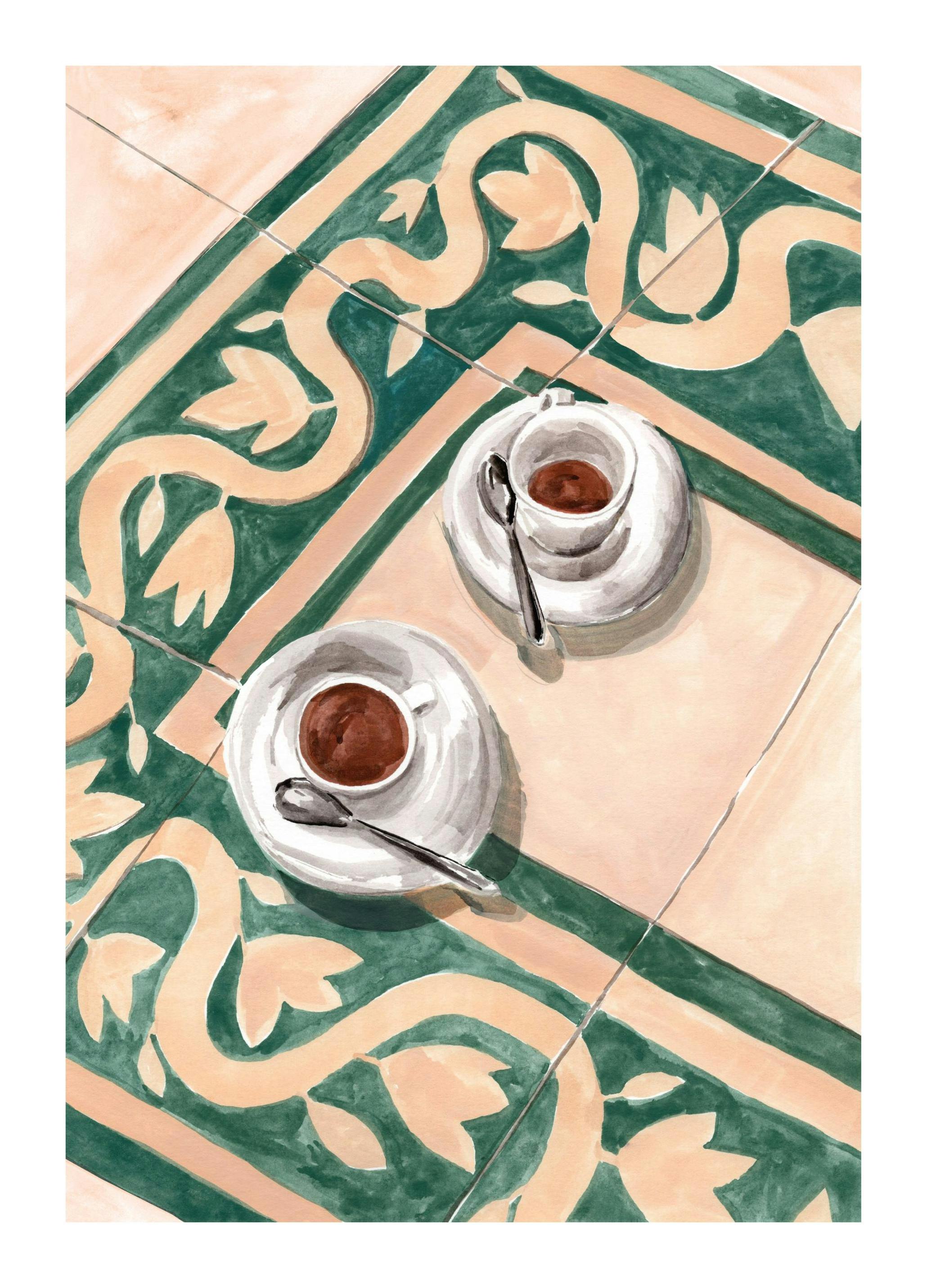 Laura Page - Italian Coffee Affiche (30x40 cm) - Laura Page