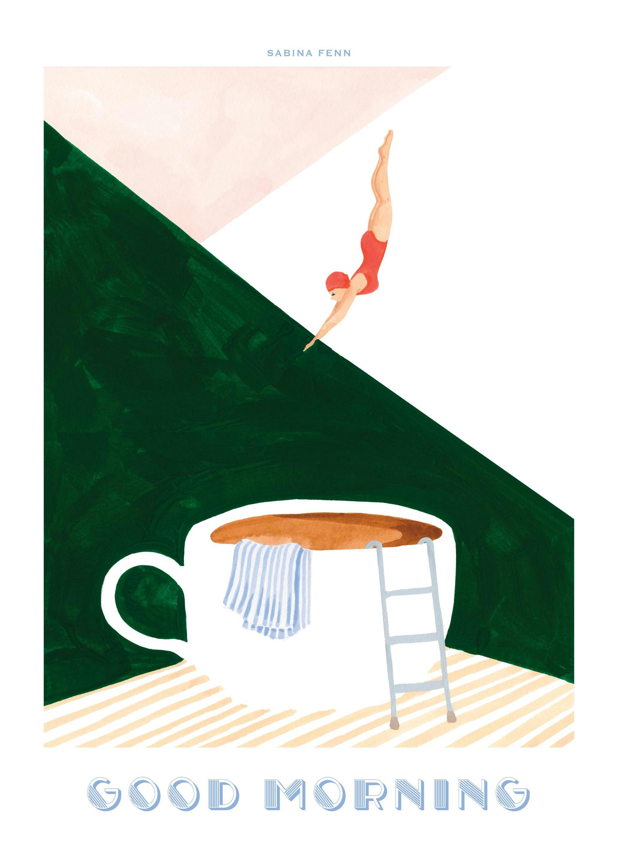 Sabina Fenn - Good Morning Dive Affiche (50x70 cm) - Sabina Fenn