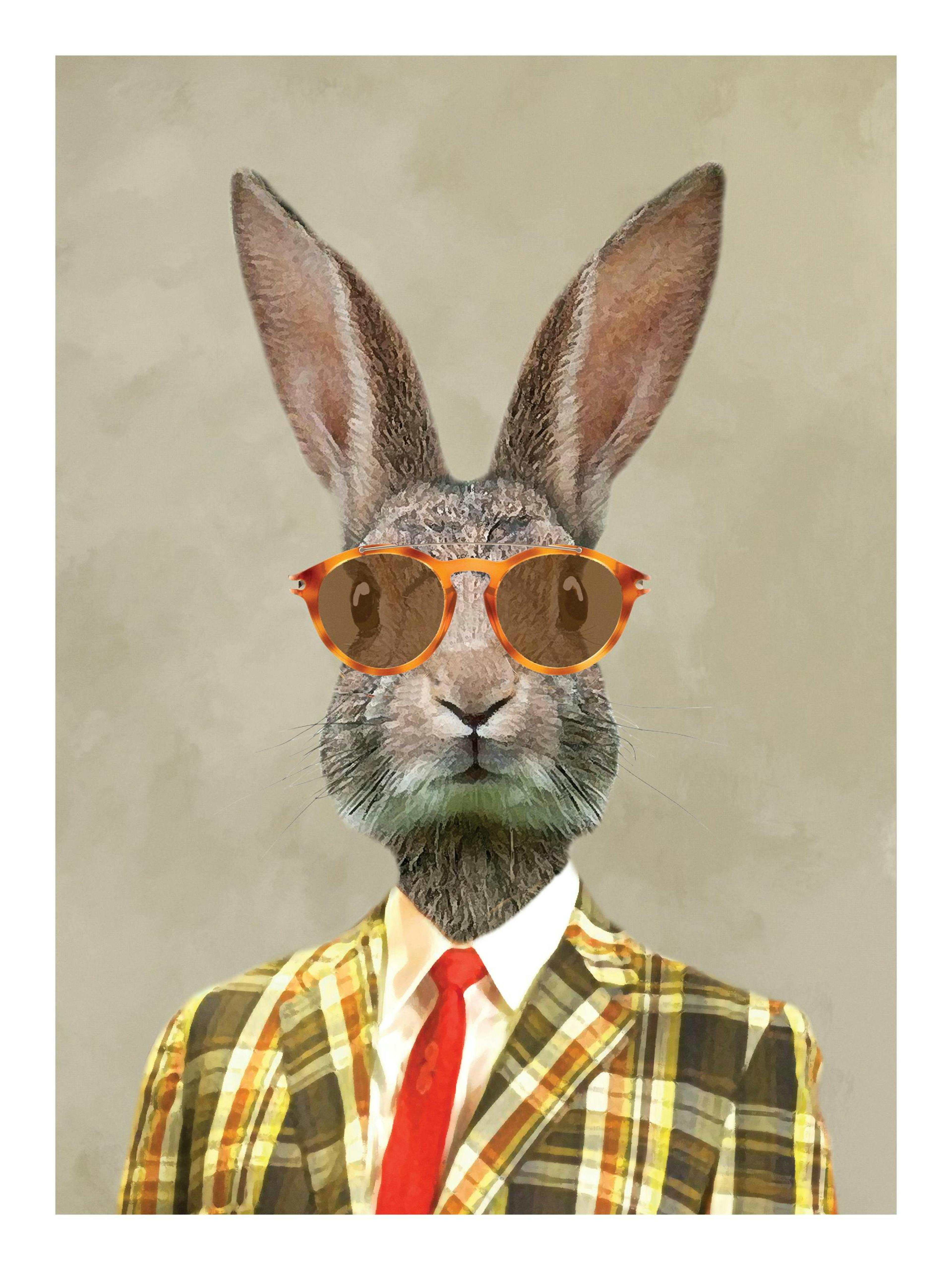 Coco De Paris - Rabbit Vintage Man Poster