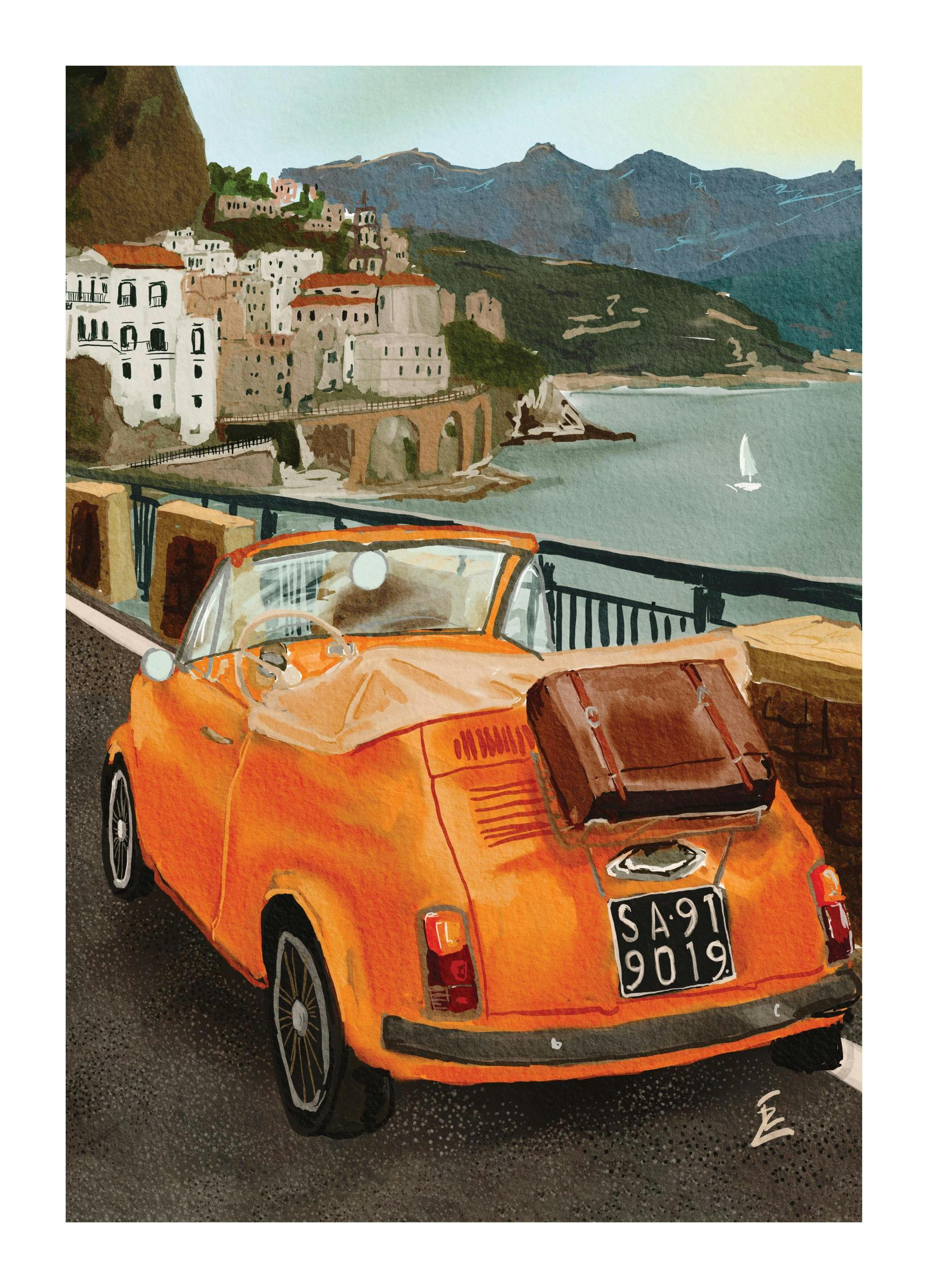Ekaterina Zagorska - Italian Dream Poster (50x70 cm)