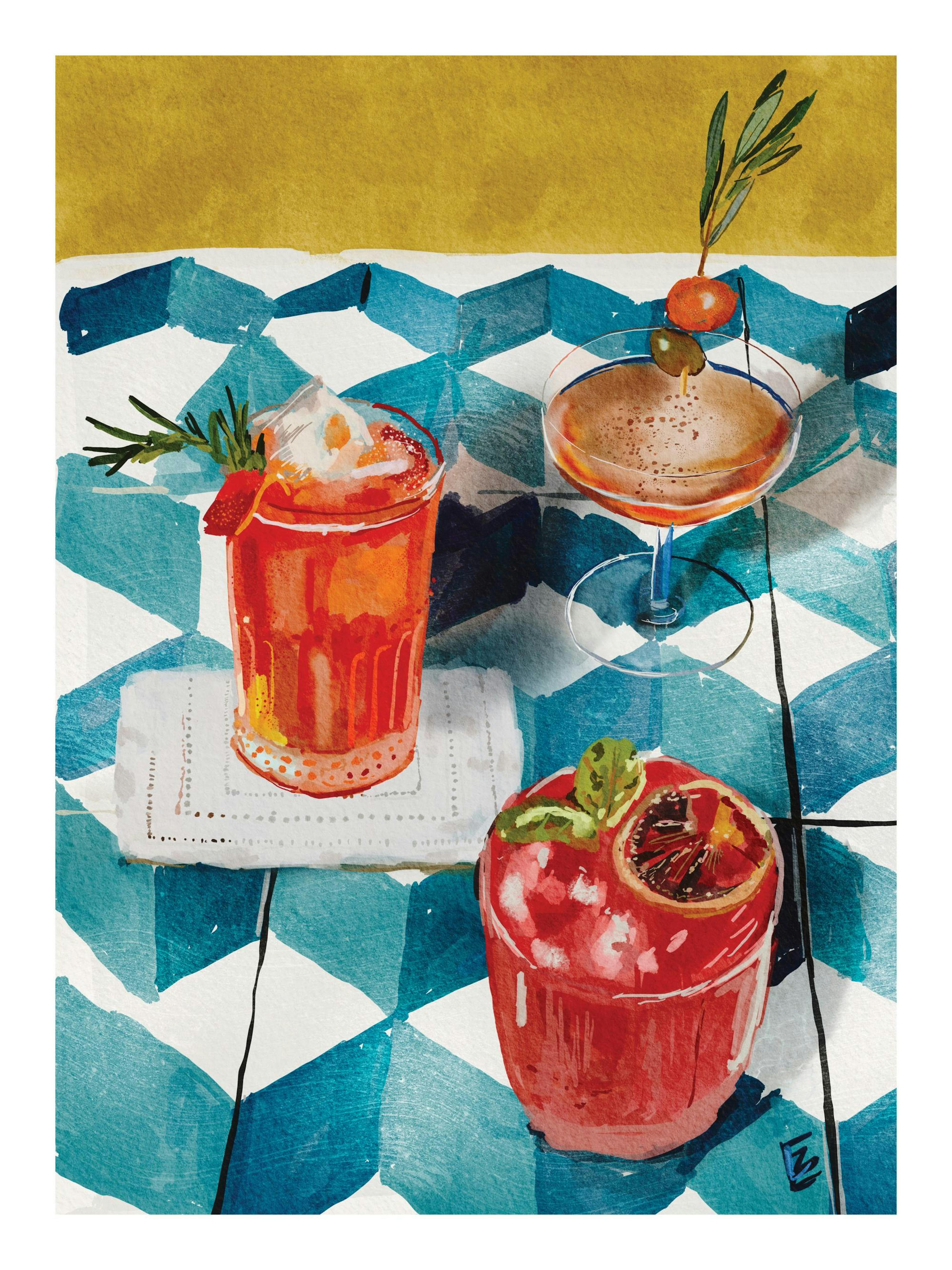 Ekaterina Zagorska - Aperitivo Poster
