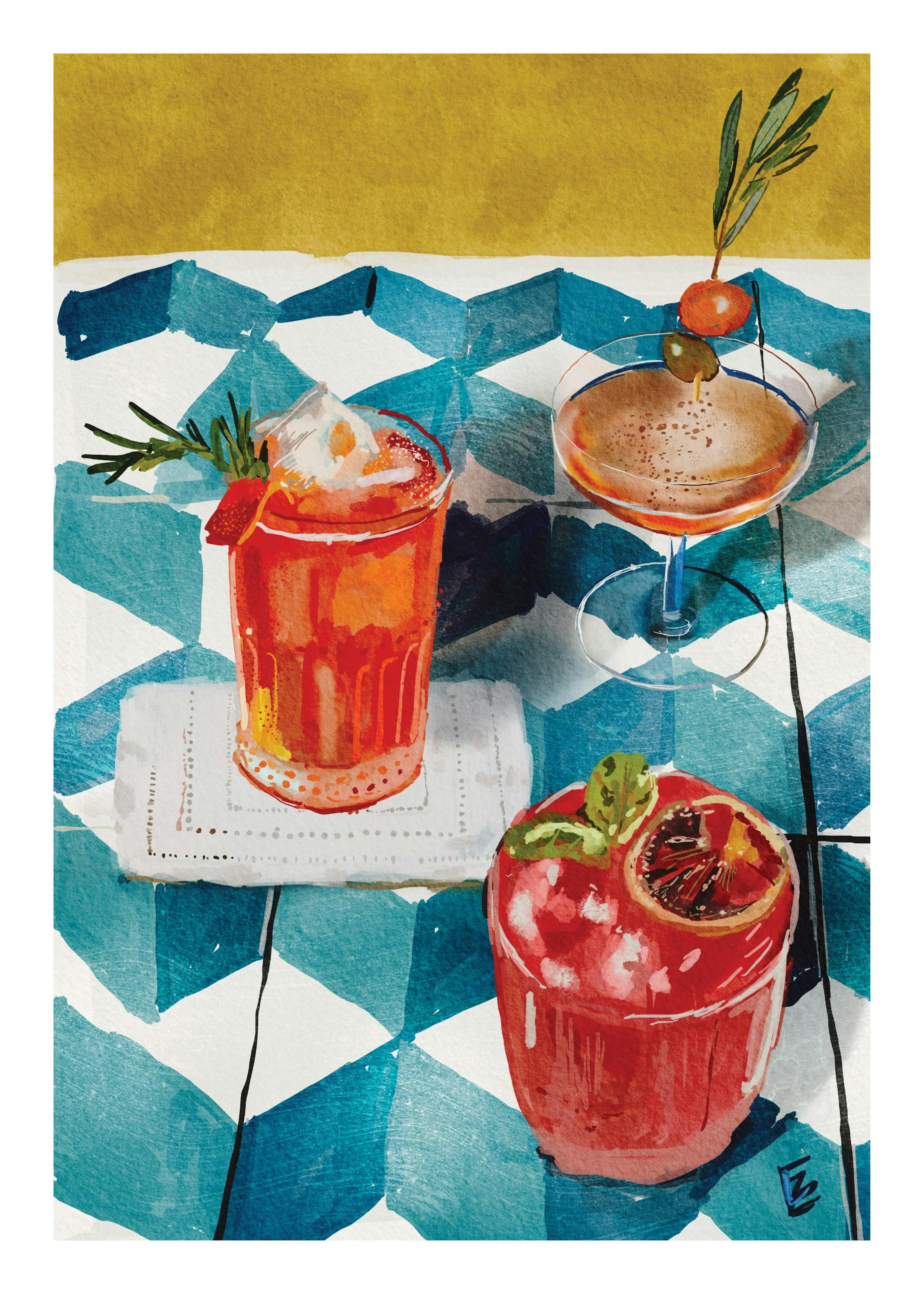 Ekaterina Zagorska - Aperitivo Print 0
