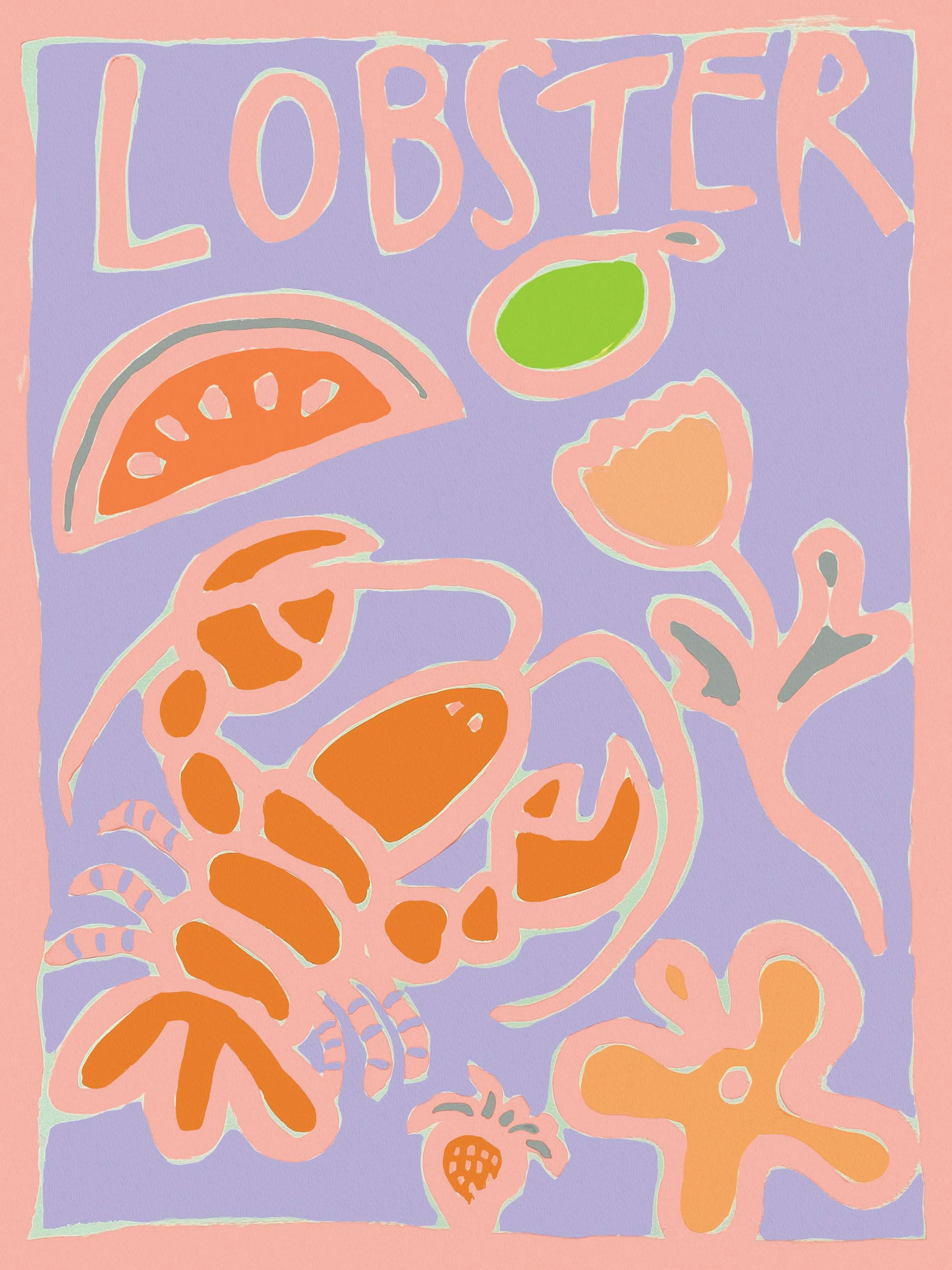 Britty Flynn - Lobster Poster